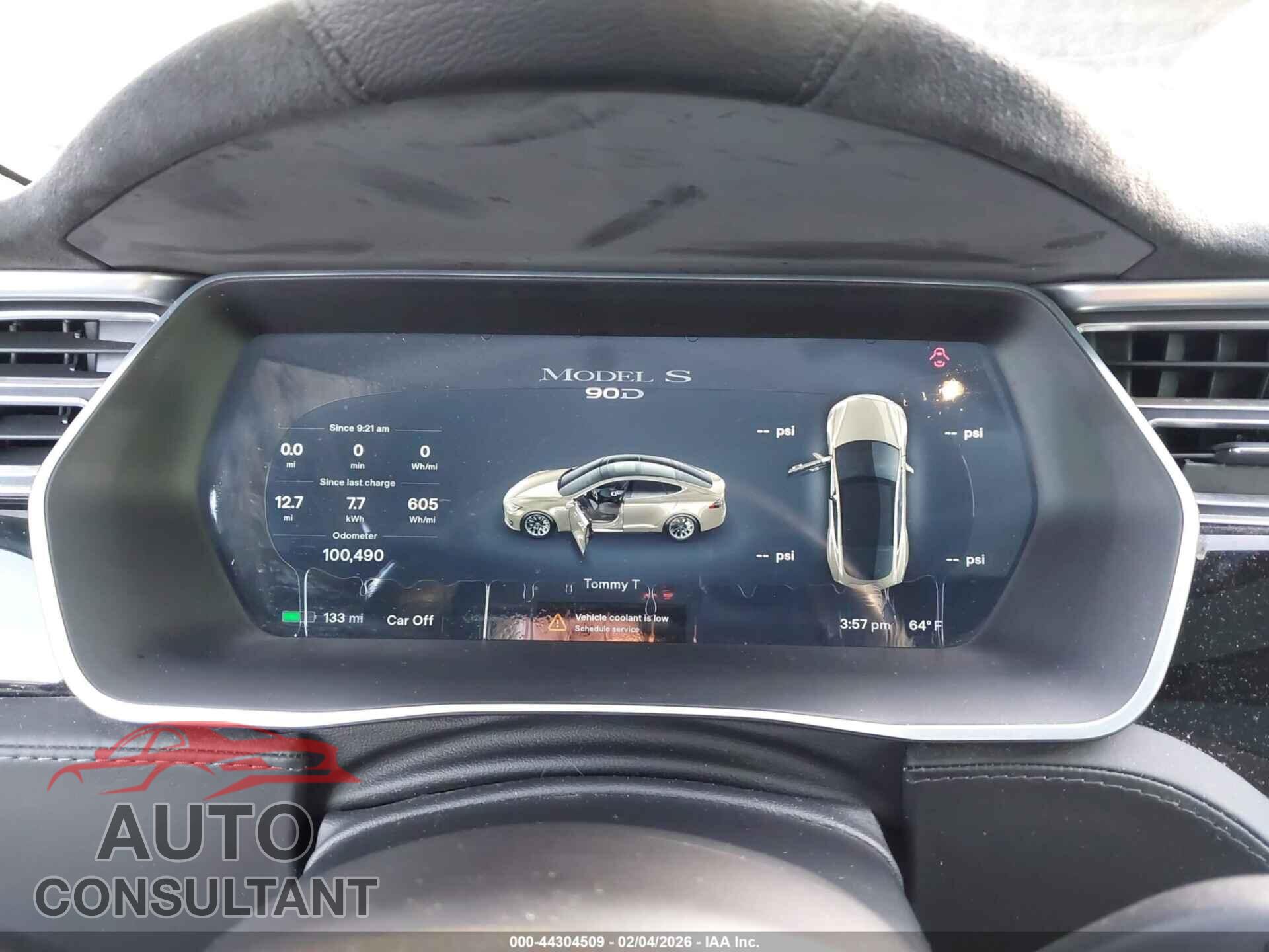 TESLA MODEL S 2015 - 5YJSA1E25FF101793