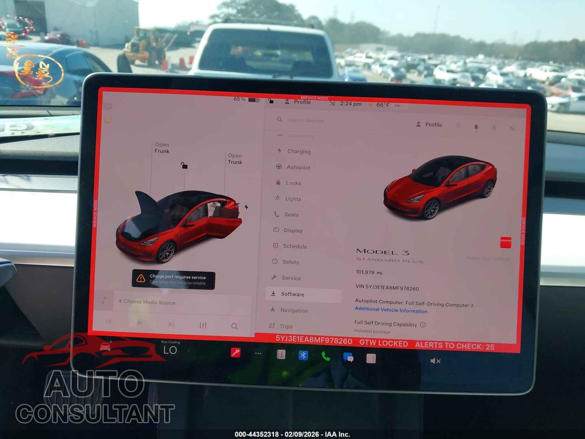TESLA MODEL 3 2021 - 5YJ3E1EA8MF978260