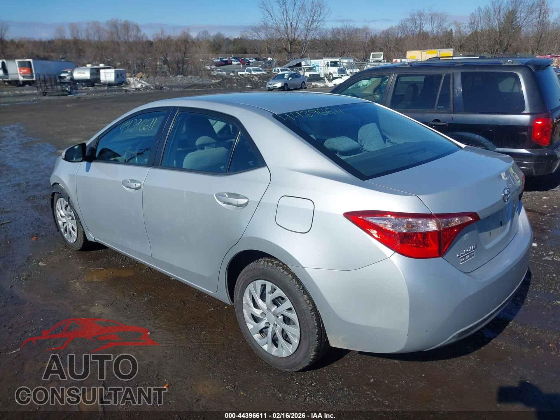 TOYOTA COROLLA 2017 - 2T1BURHE2HC855575