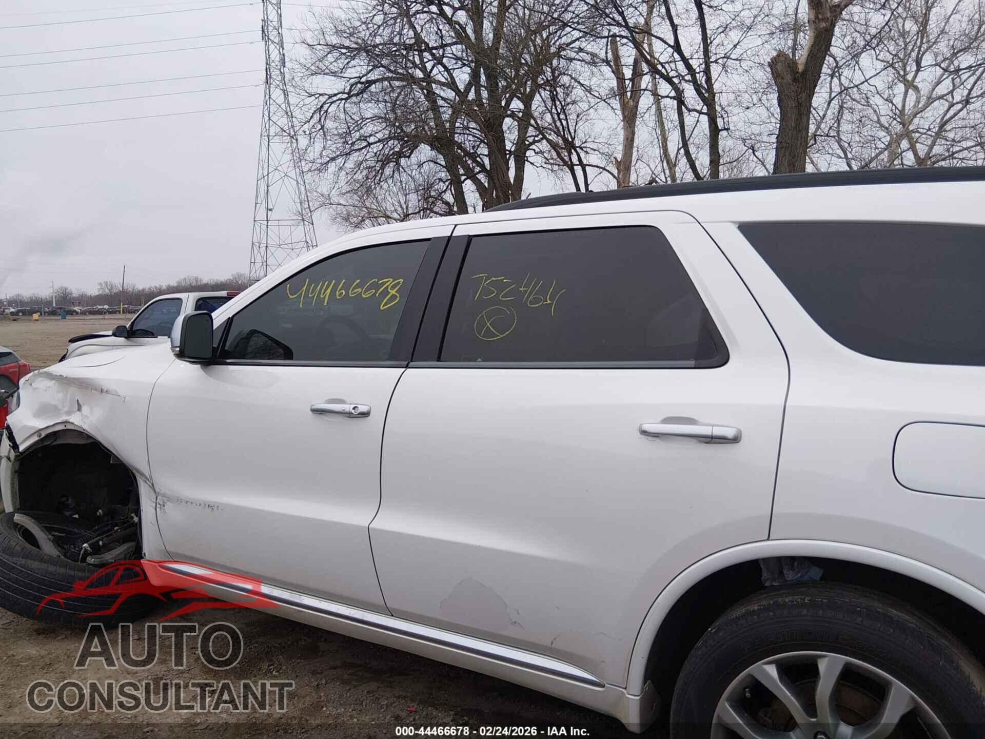 DODGE DURANGO 2017 - 1C4SDJET8HC752464