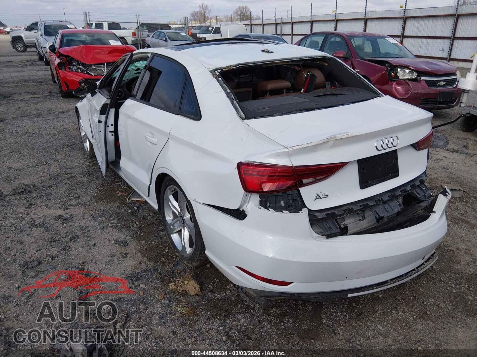 AUDI A3 2017 - WAUAUGFF4H1037519