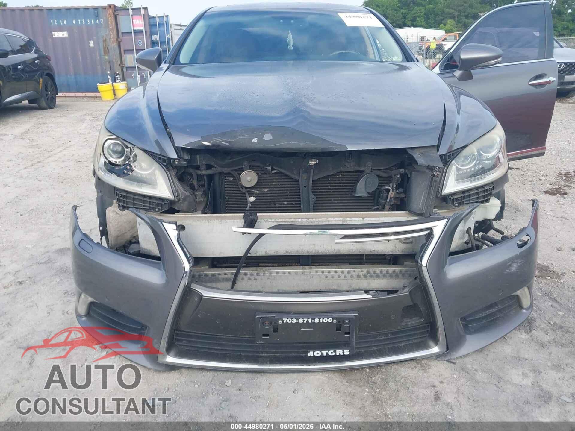 LEXUS LS 460 2013 - JTHCL5EF7D5016170