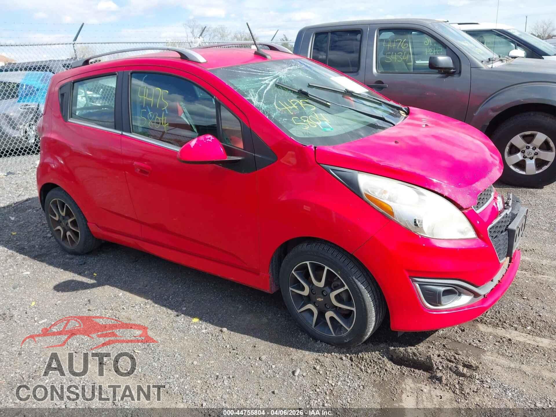 CHEVROLET SPARK 2013 - KL8CF6S90DC506516