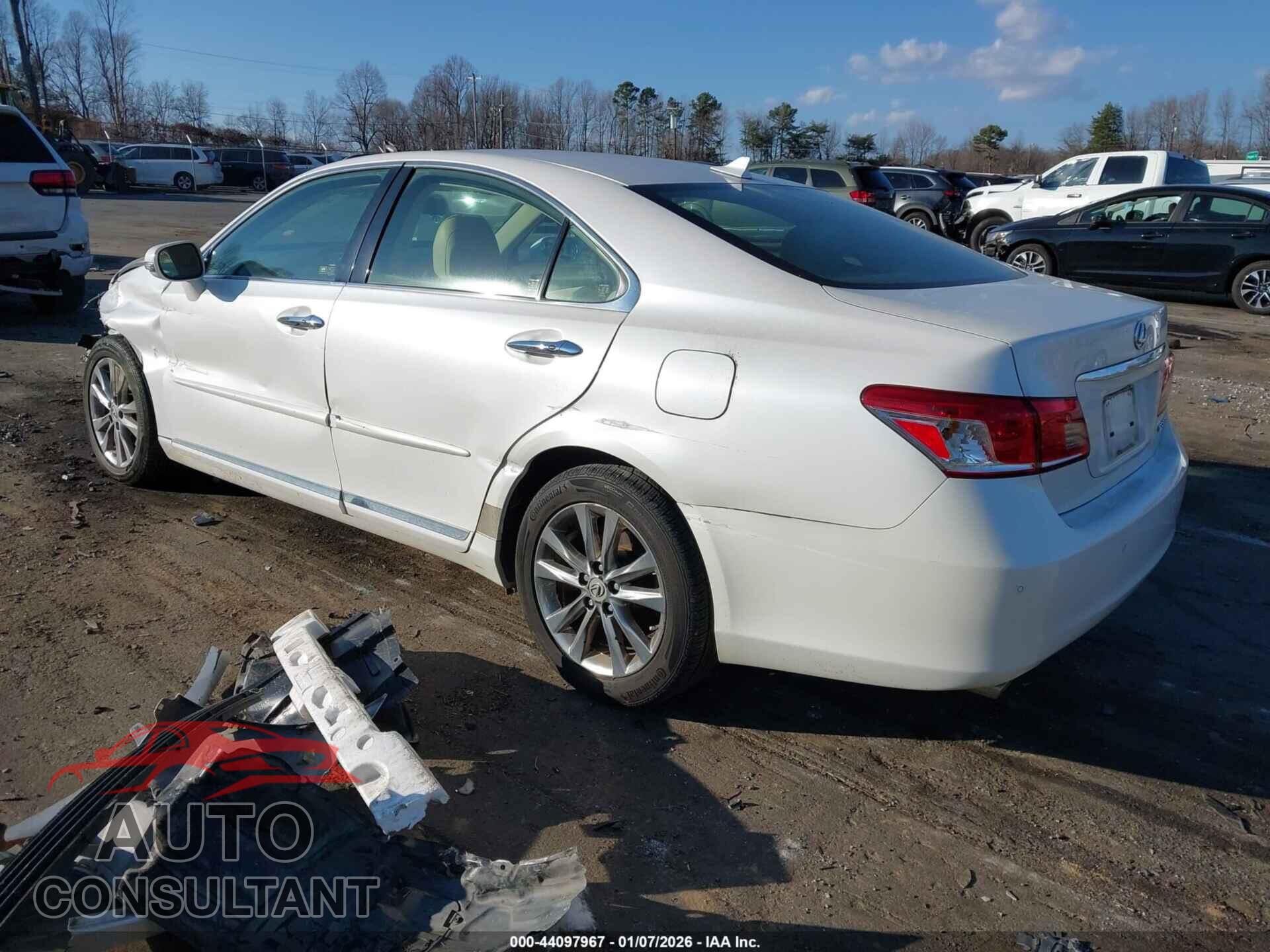 LEXUS ES 350 2011 - JTHBK1EG6B2425159