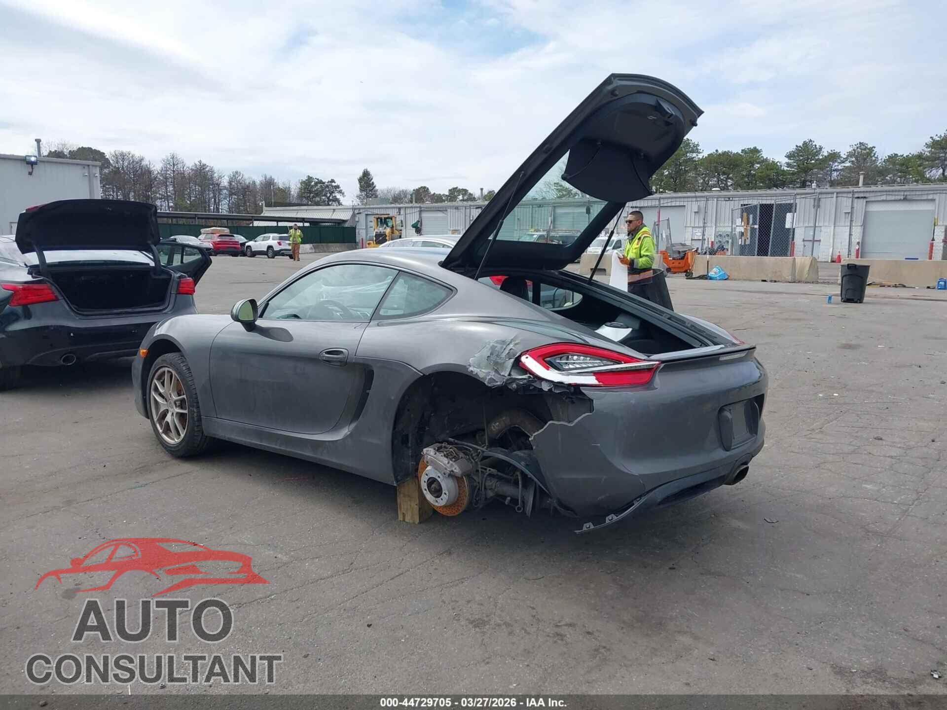 PORSCHE CAYMAN 2014 - WP0AA2A88EK171270