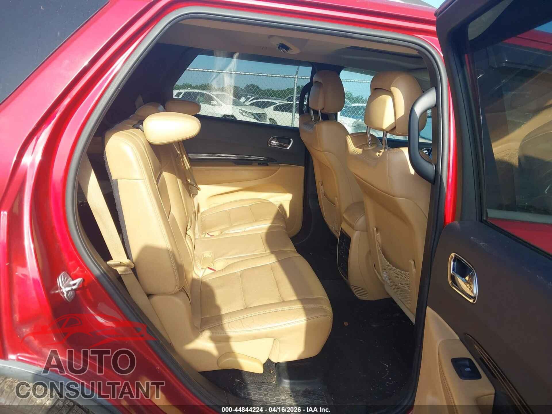 DODGE DURANGO 2011 - 1D4SD5GT9BC637838