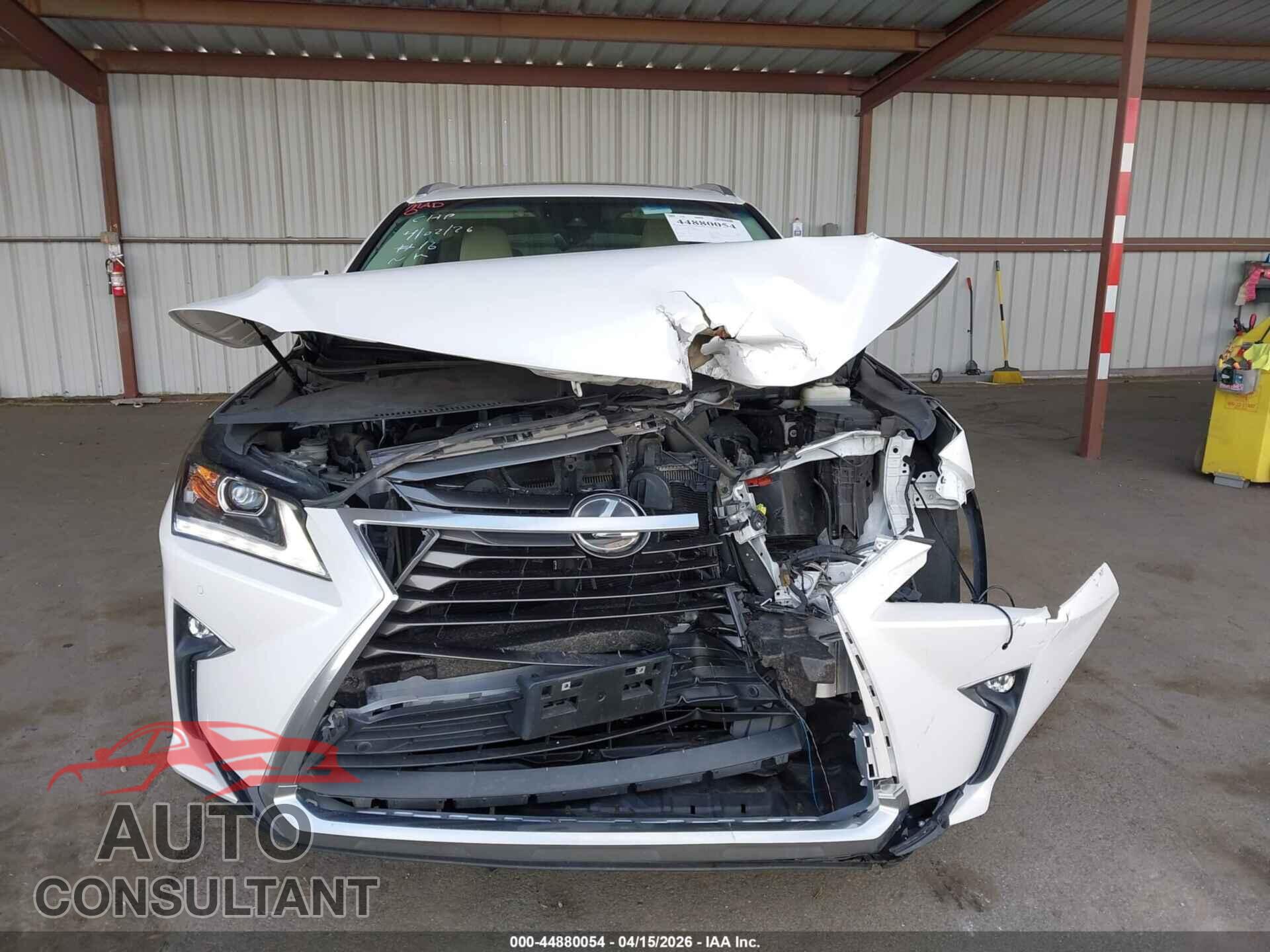 LEXUS RX 350 2017 - 2T2ZZMCA1HC088286