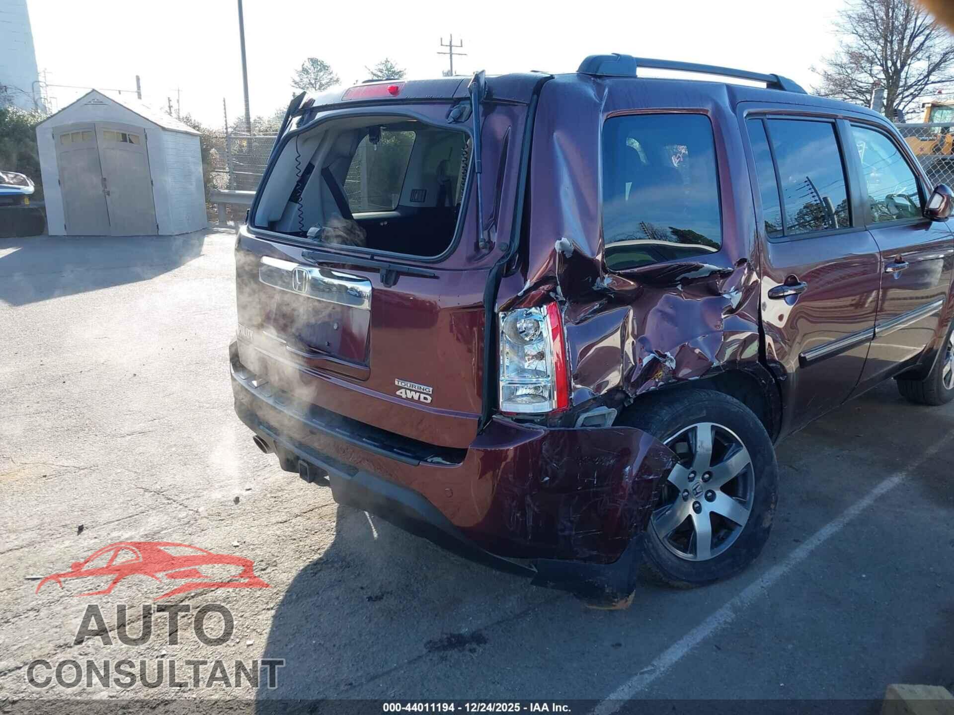 HONDA PILOT 2012 - 5FNYF4H90CB042539