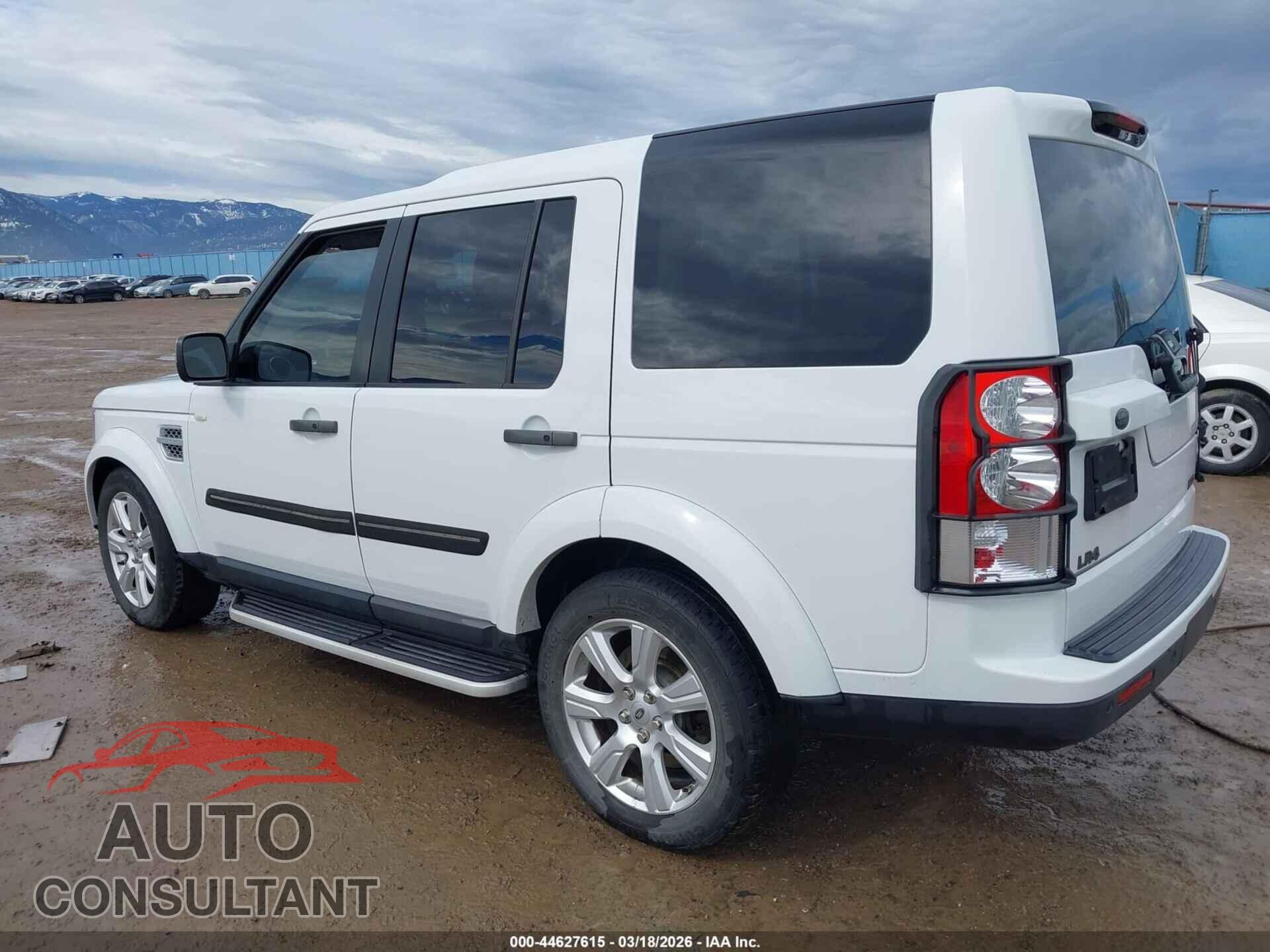 LAND ROVER LR4 2013 - SALAK2D4XDA660241