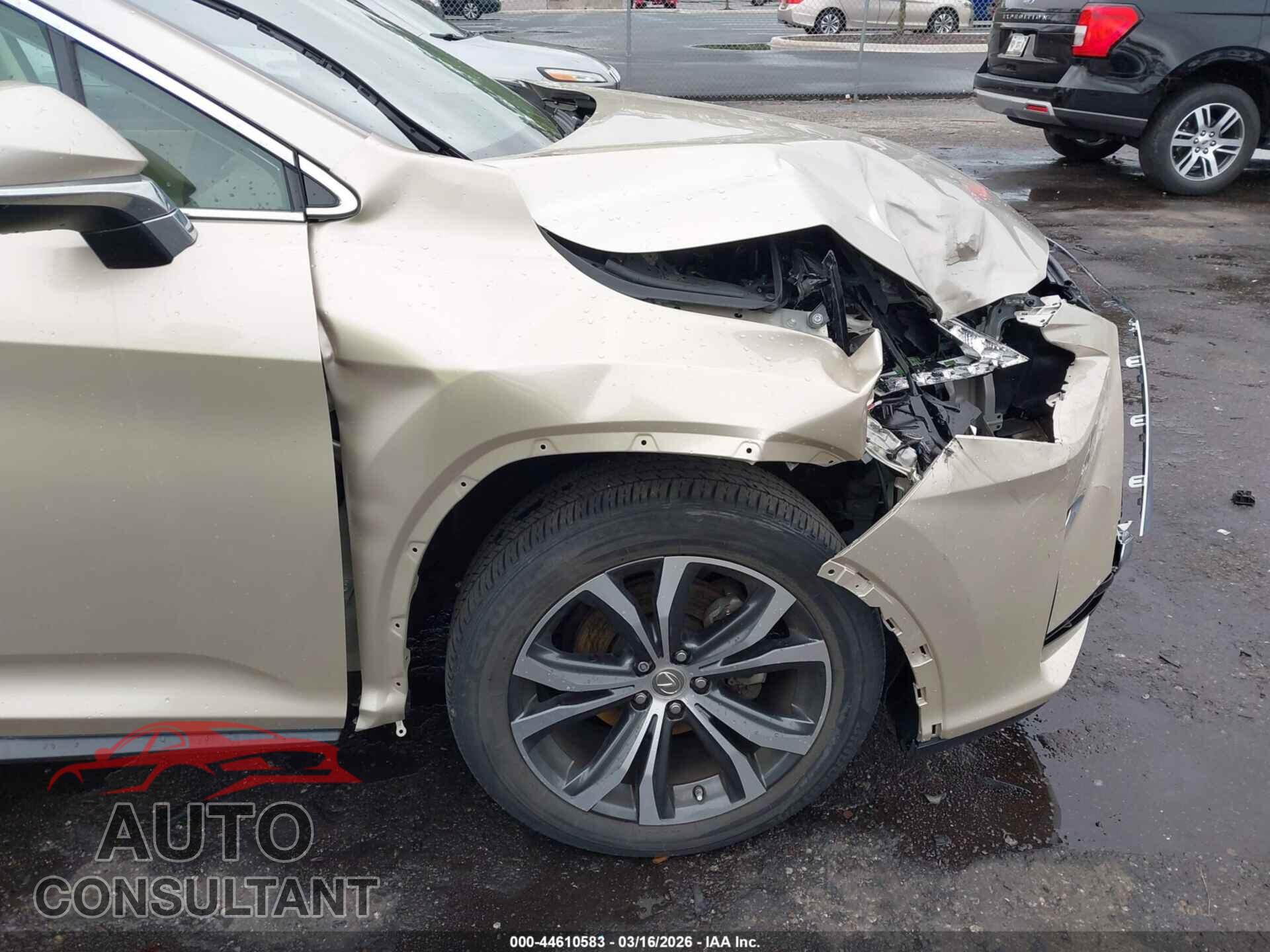 LEXUS RX 350 2017 - 2T2ZZMCA6HC080474