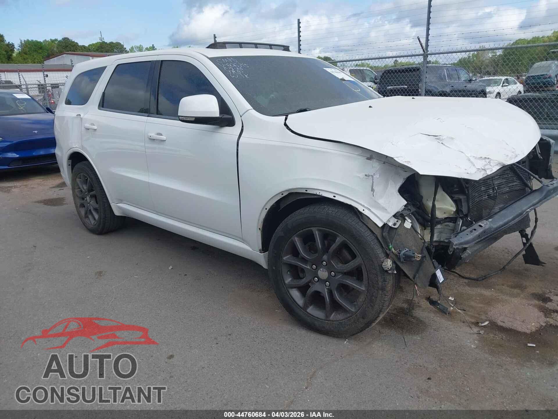 DODGE DURANGO 2017 - 1C4SDHCT2HC606315