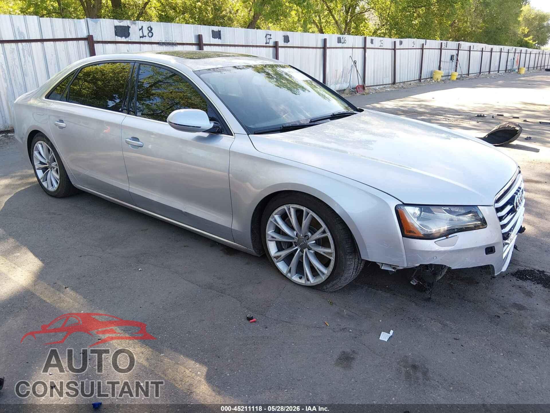 AUDI A8 L 2013 - WAURGAFD3DN032966