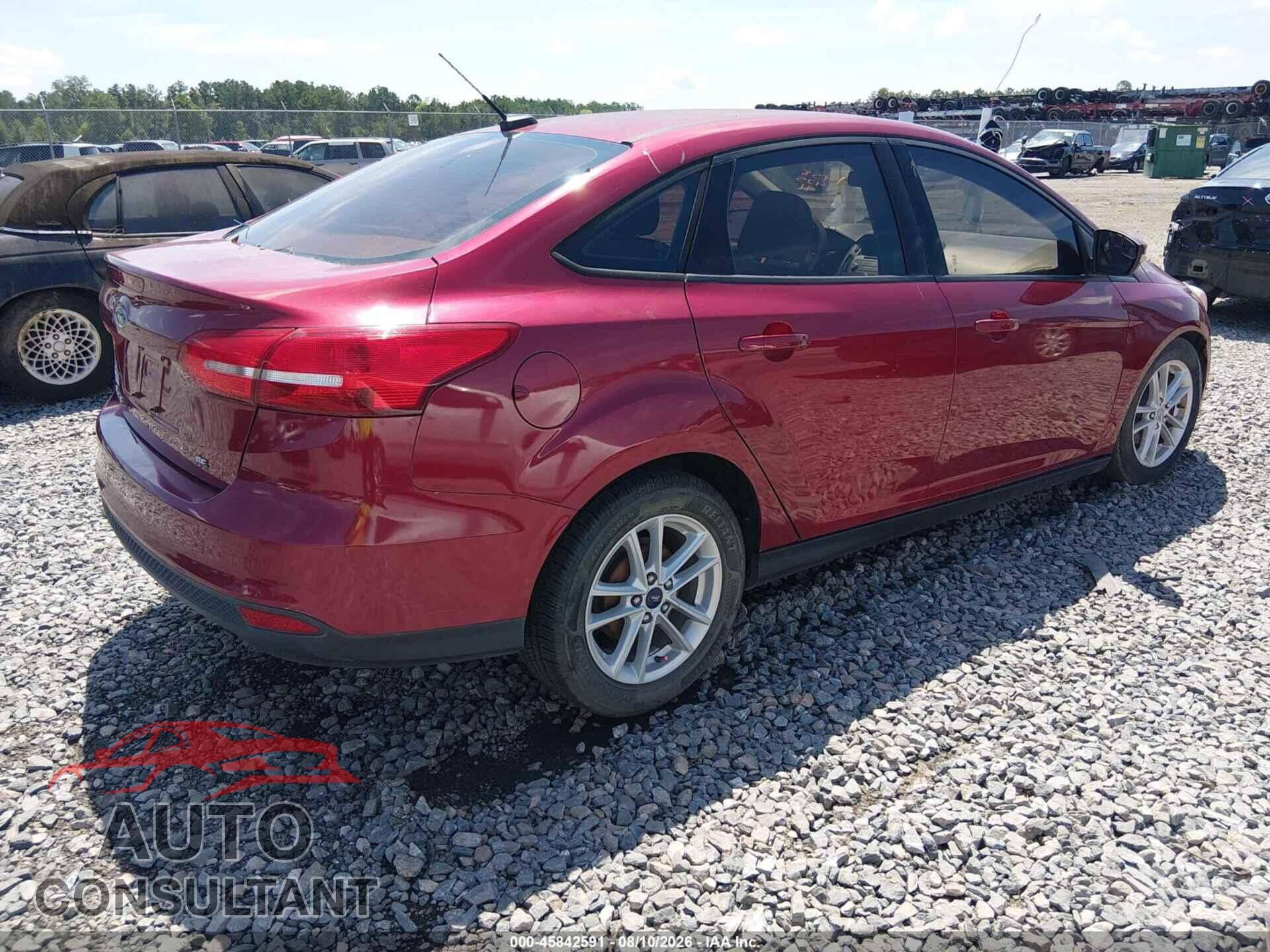 FORD FOCUS 2017 - 1FADP3F29HL229204