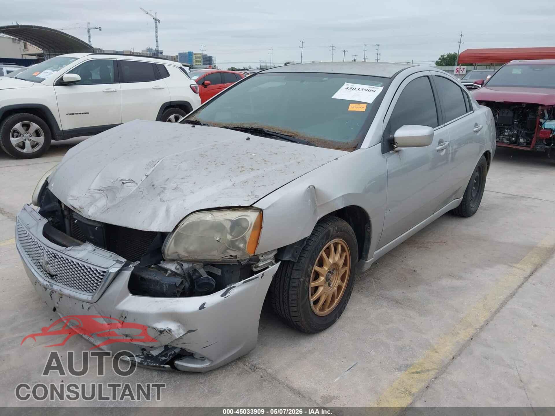 MITSUBISHI GALANT 2012 - 4A32B3FF9CE014824