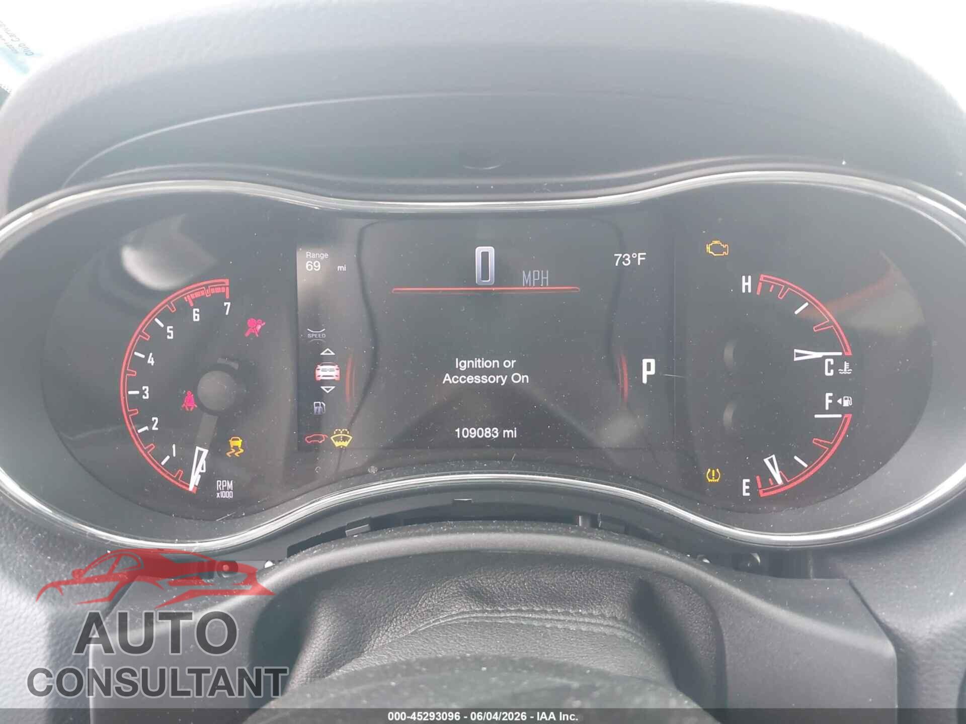 DODGE DURANGO 2017 - 1C4SDJCT6HC660045