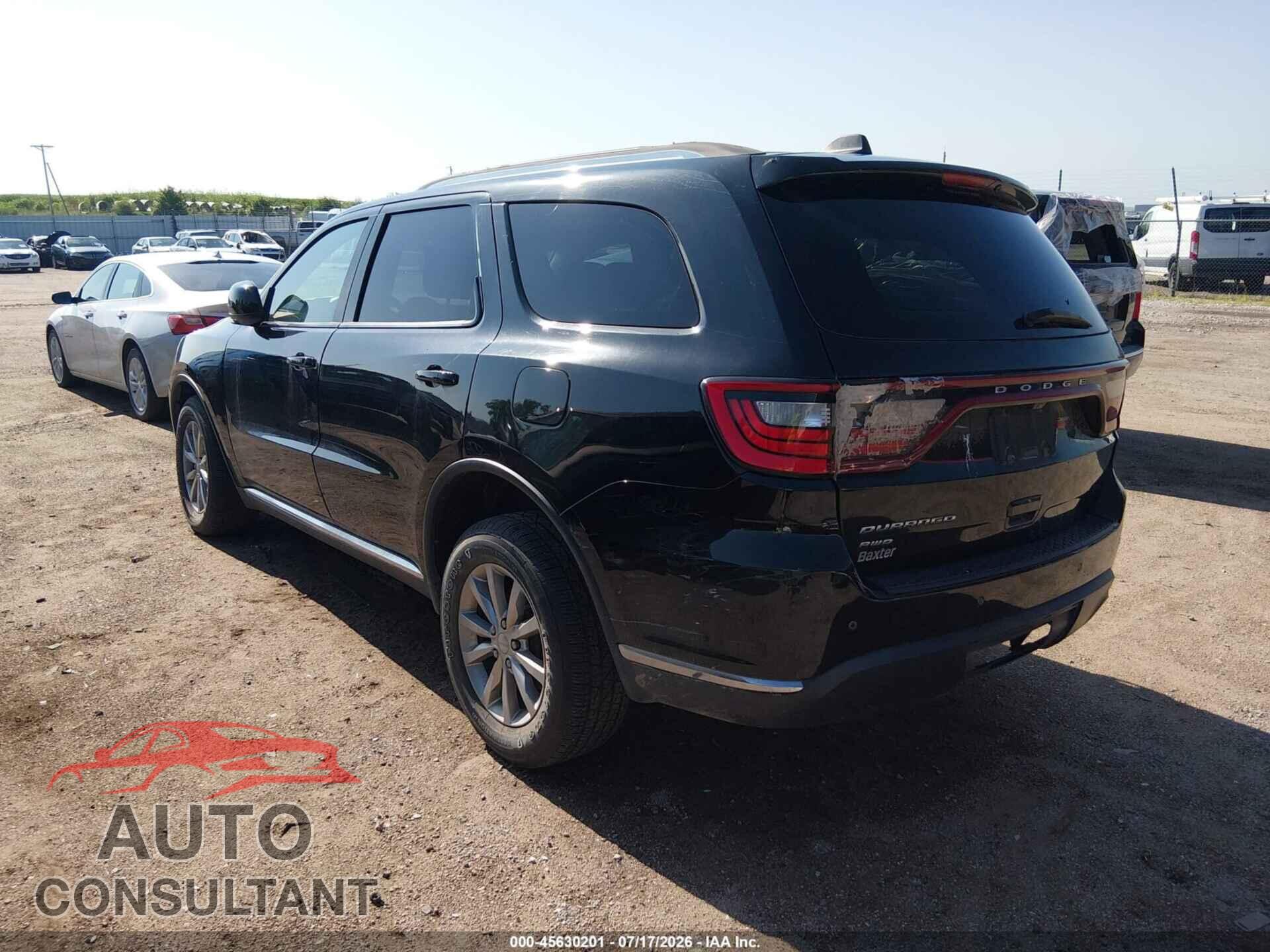 DODGE DURANGO 2017 - 1C4RDJAG0HC945246