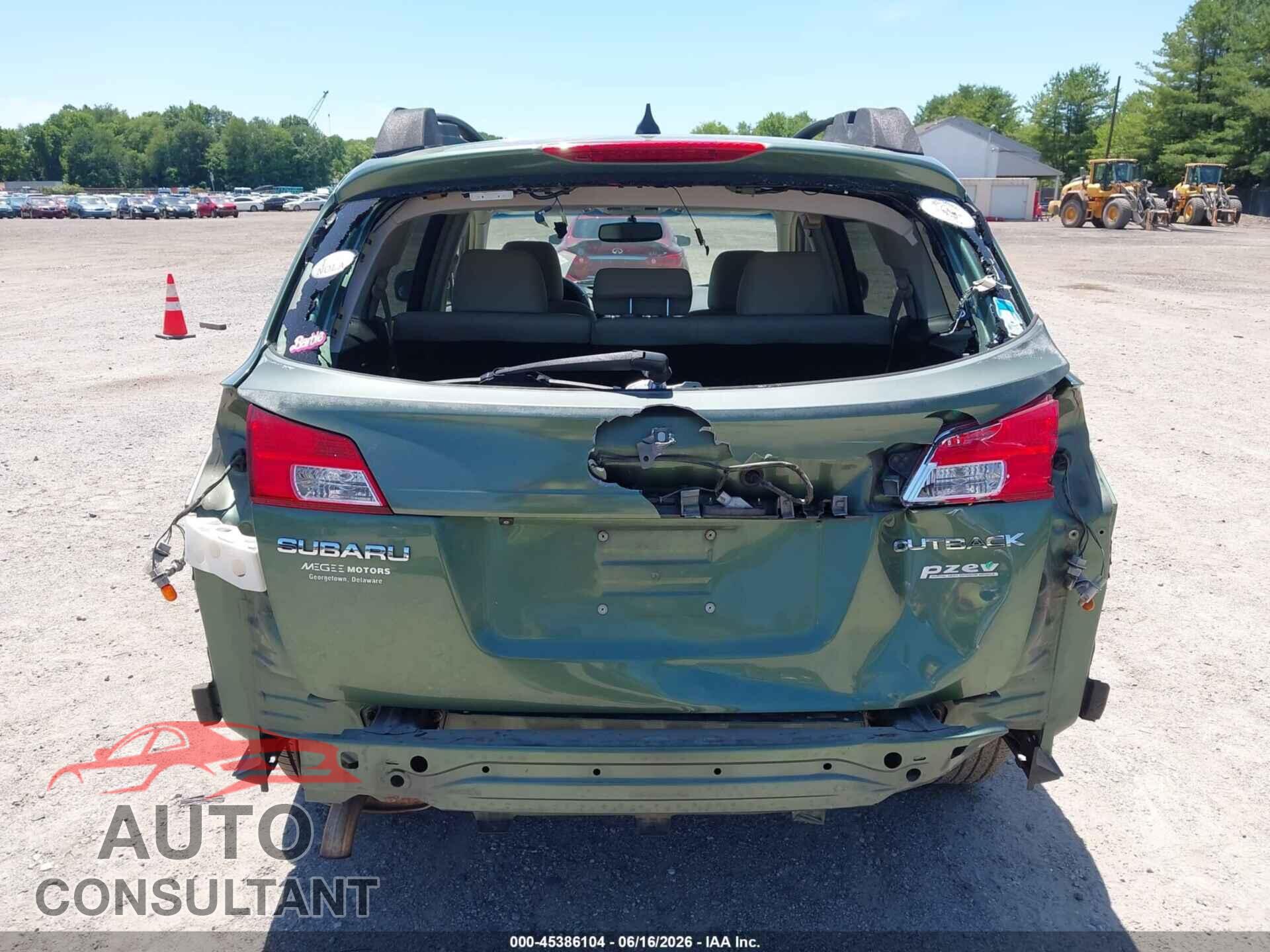 SUBARU OUTBACK 2013 - 4S4BRBKC8D3228734