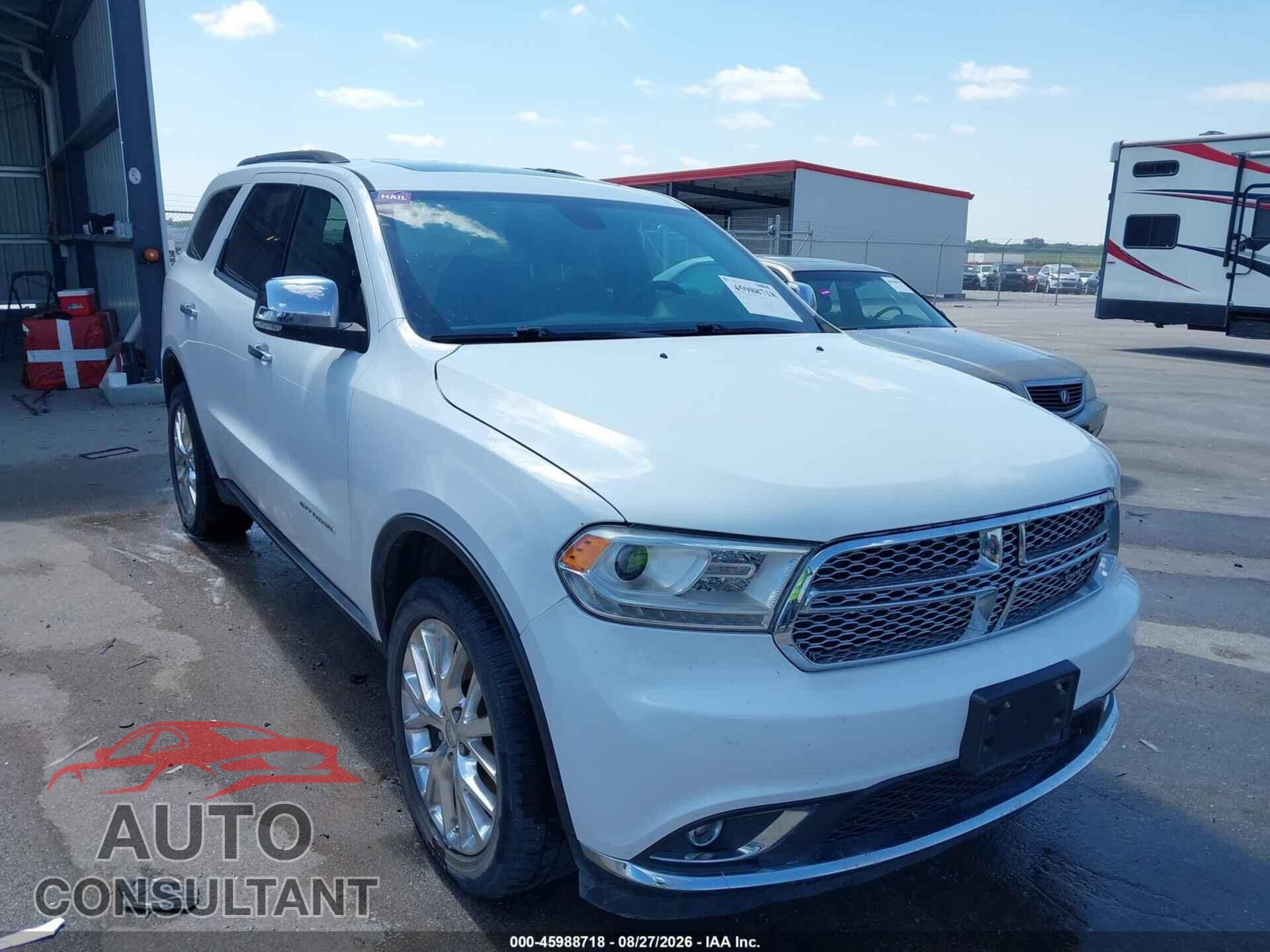 DODGE DURANGO 2015 - 1C4RDJEG2FC120915