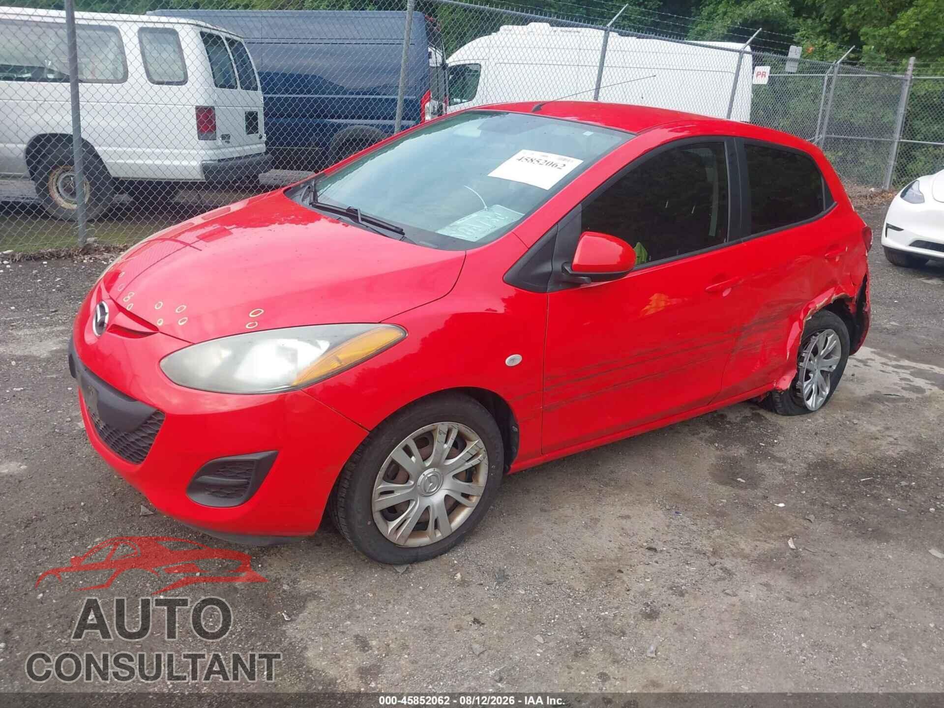 MAZDA MAZDA2 2014 - JM1DE1KY0E0183547