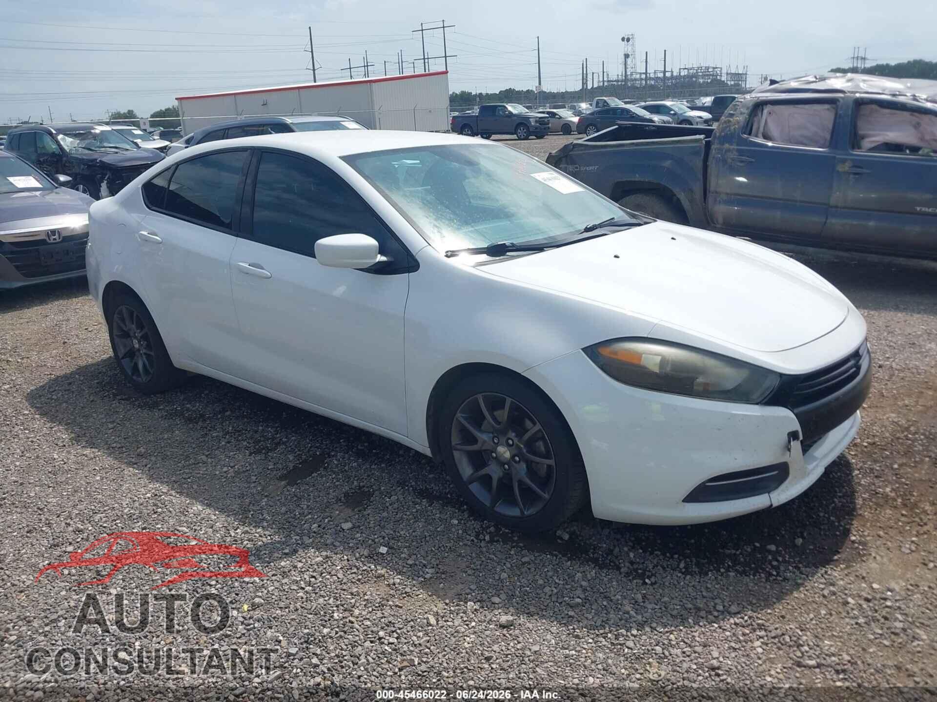 DODGE DART 2015 - 1C3CDFAA5FD375366