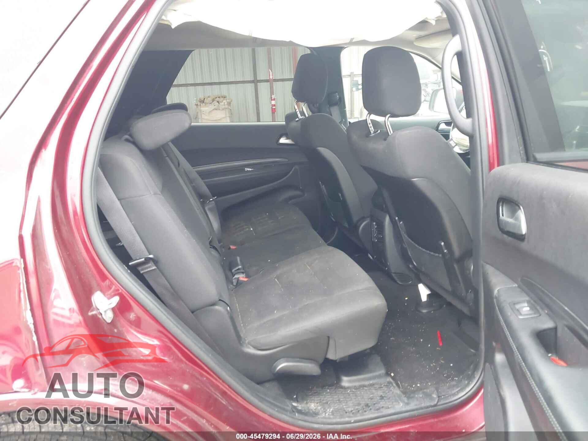 DODGE DURANGO 2022 - 1C4RDJAG3NC108261