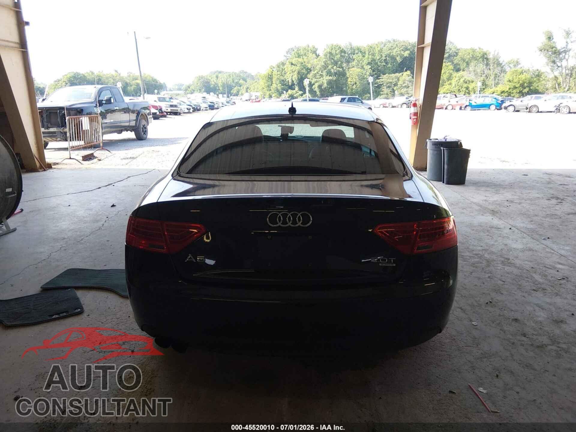 AUDI A5 2013 - WAULFAFR7DA057400