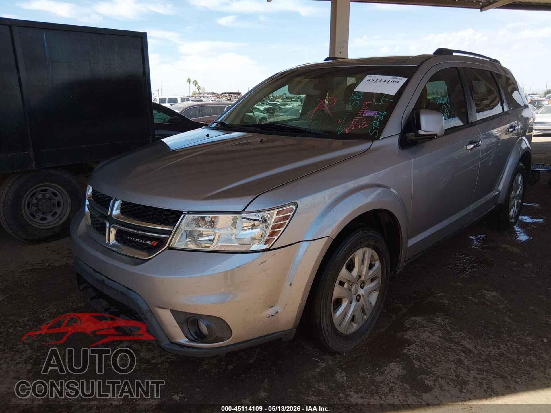 DODGE JOURNEY 2015 - 3C4PDCBB5FT588122