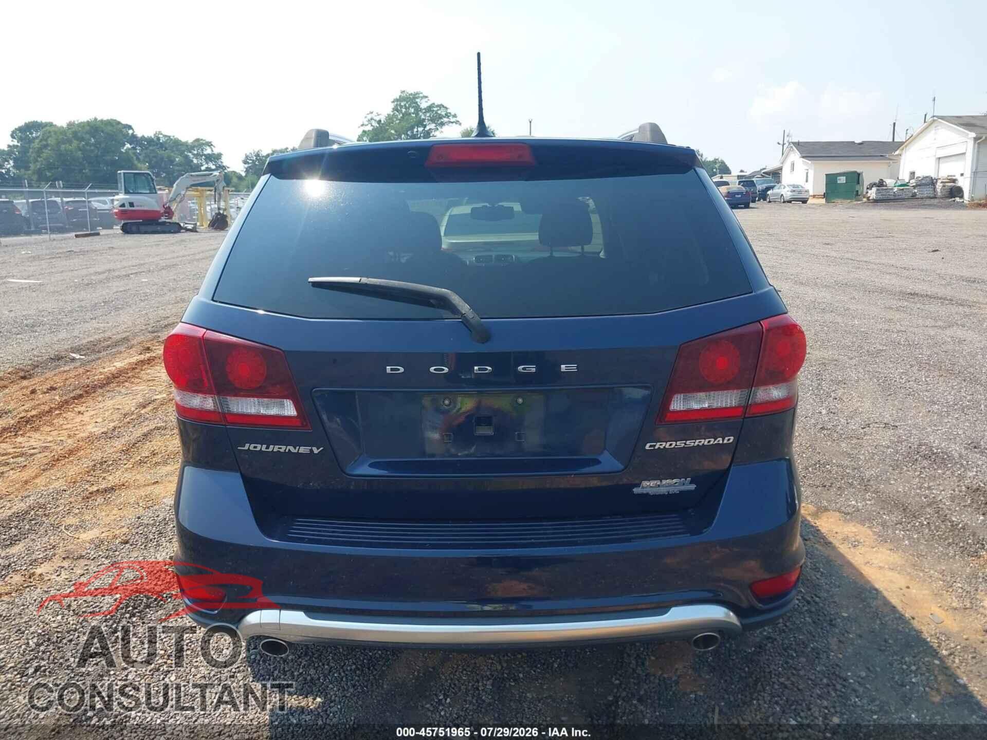DODGE JOURNEY 2017 - 3C4PDCGG8HT705537