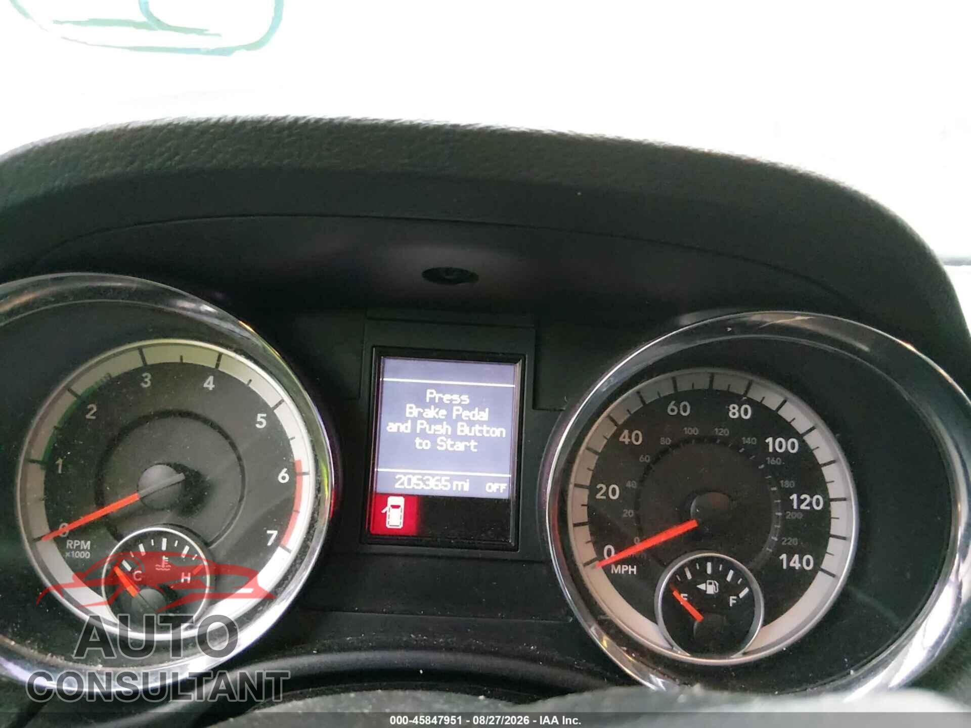 DODGE DURANGO 2013 - 1C4SDJDT1DC618035