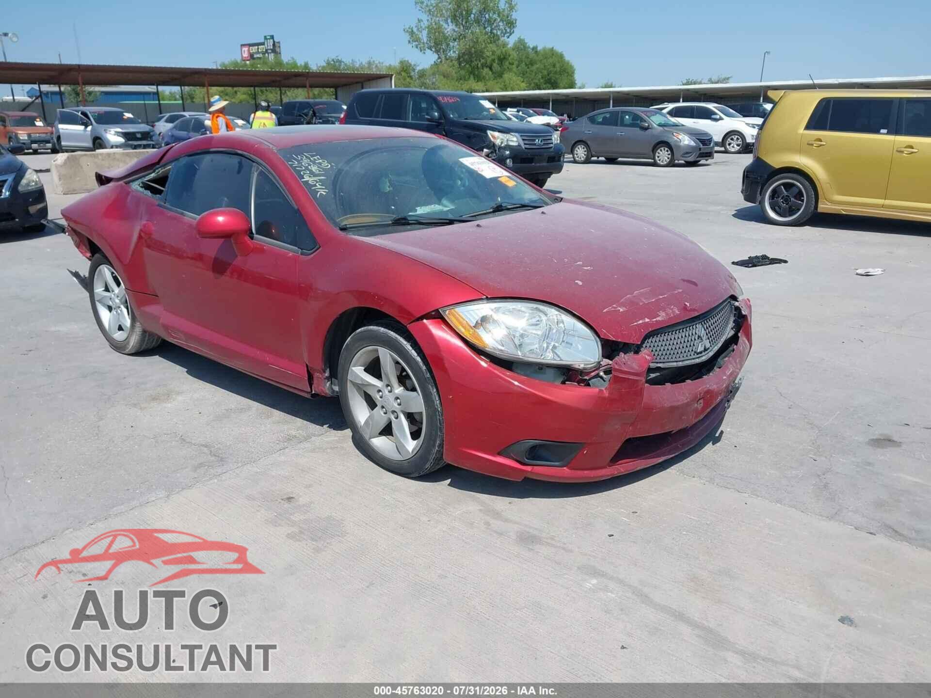 MITSUBISHI ECLIPSE 2009 - 4A3AK24F79E041473