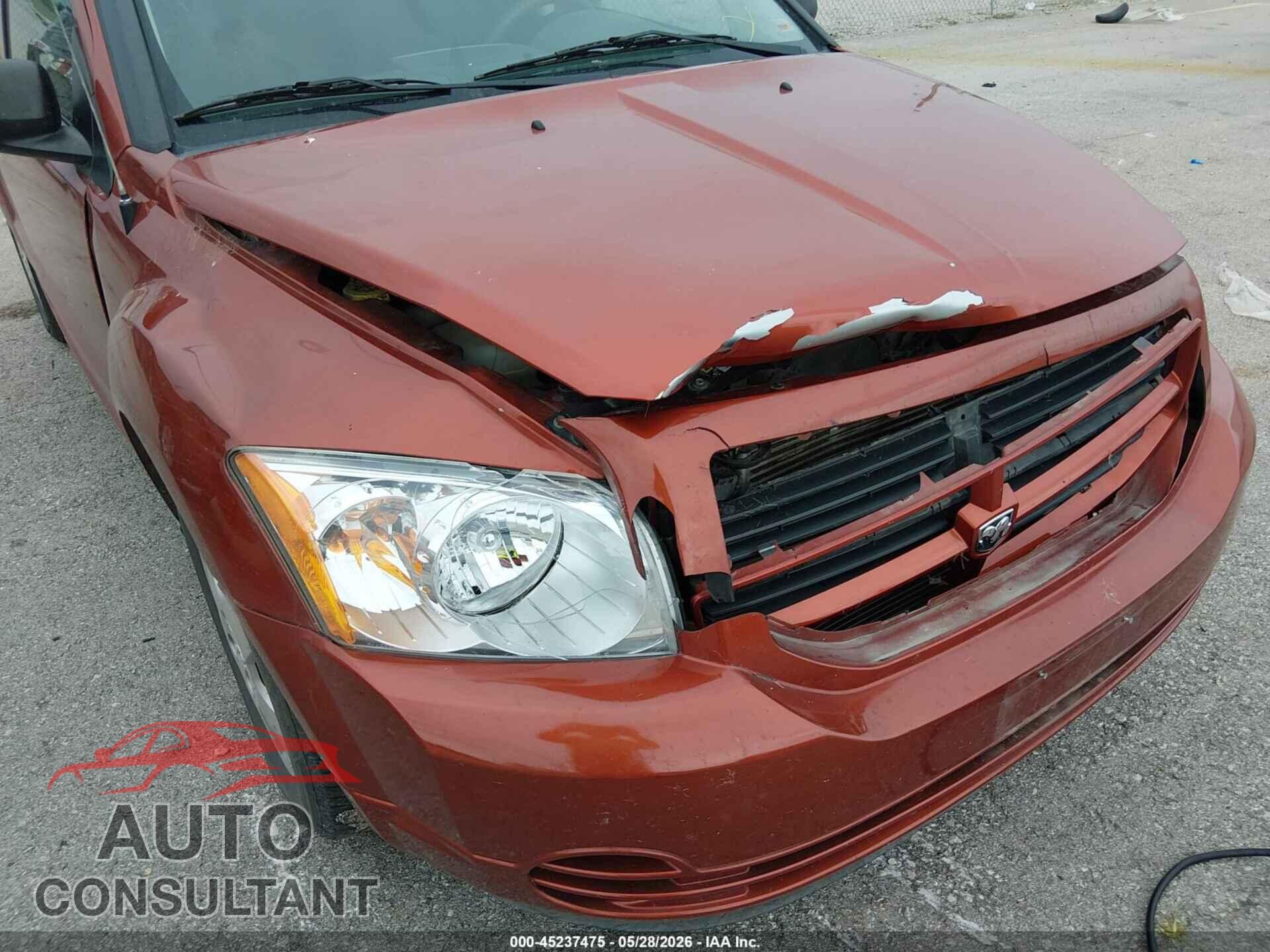 DODGE CALIBER 2009 - 1B3HB28A29D152150