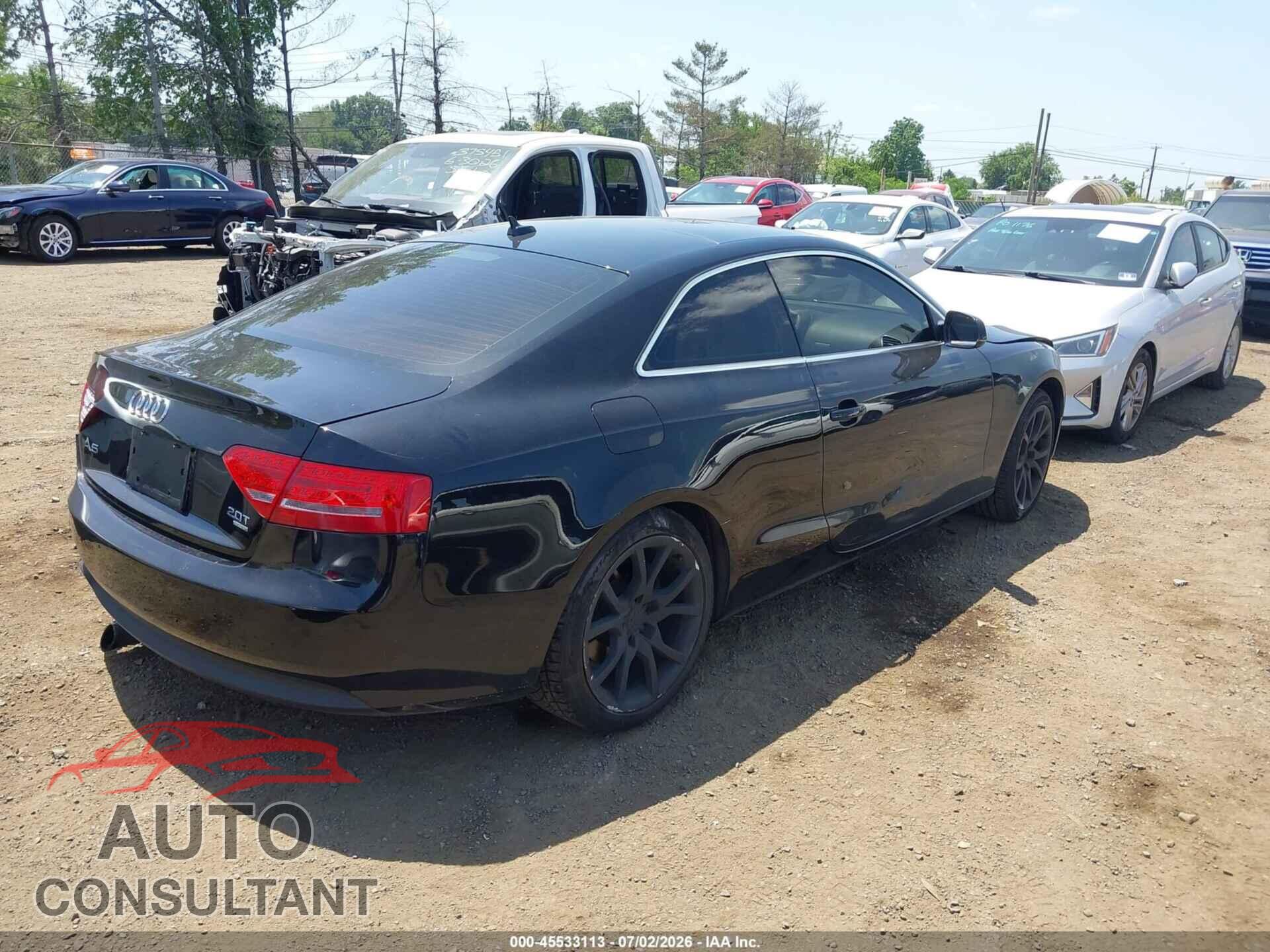 AUDI A5 2012 - WAULFAFR2CA042575