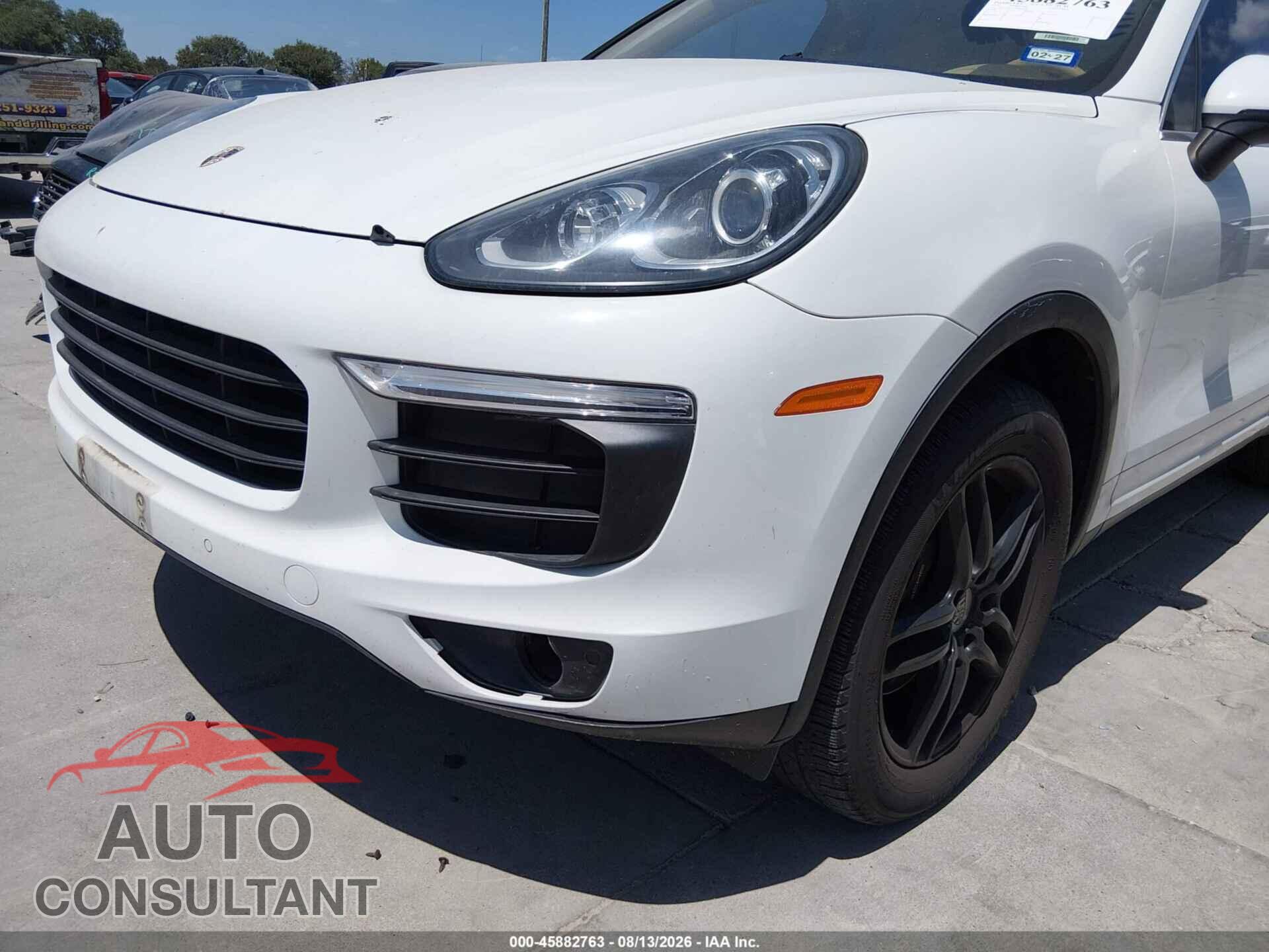 PORSCHE CAYENNE 2016 - WP1AA2A2XGLA02259