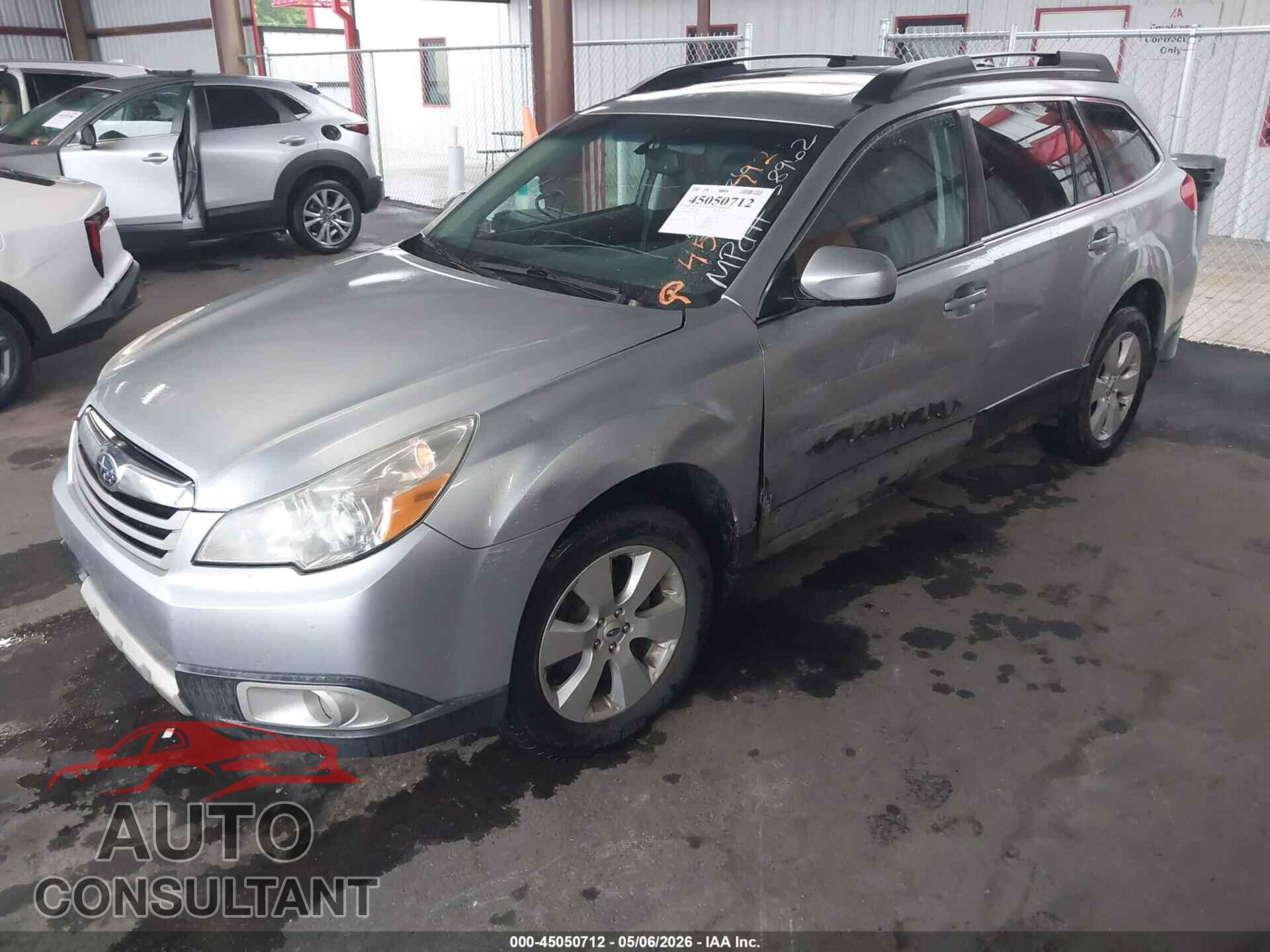 SUBARU OUTBACK 2012 - 4S4BRBLC8C3289837