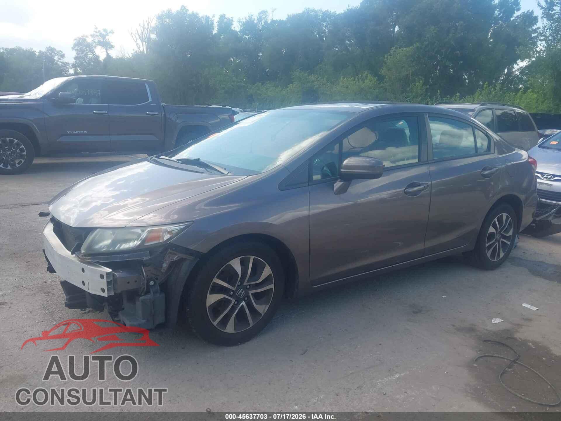 HONDA CIVIC 2014 - 19XFB2F80EE035021