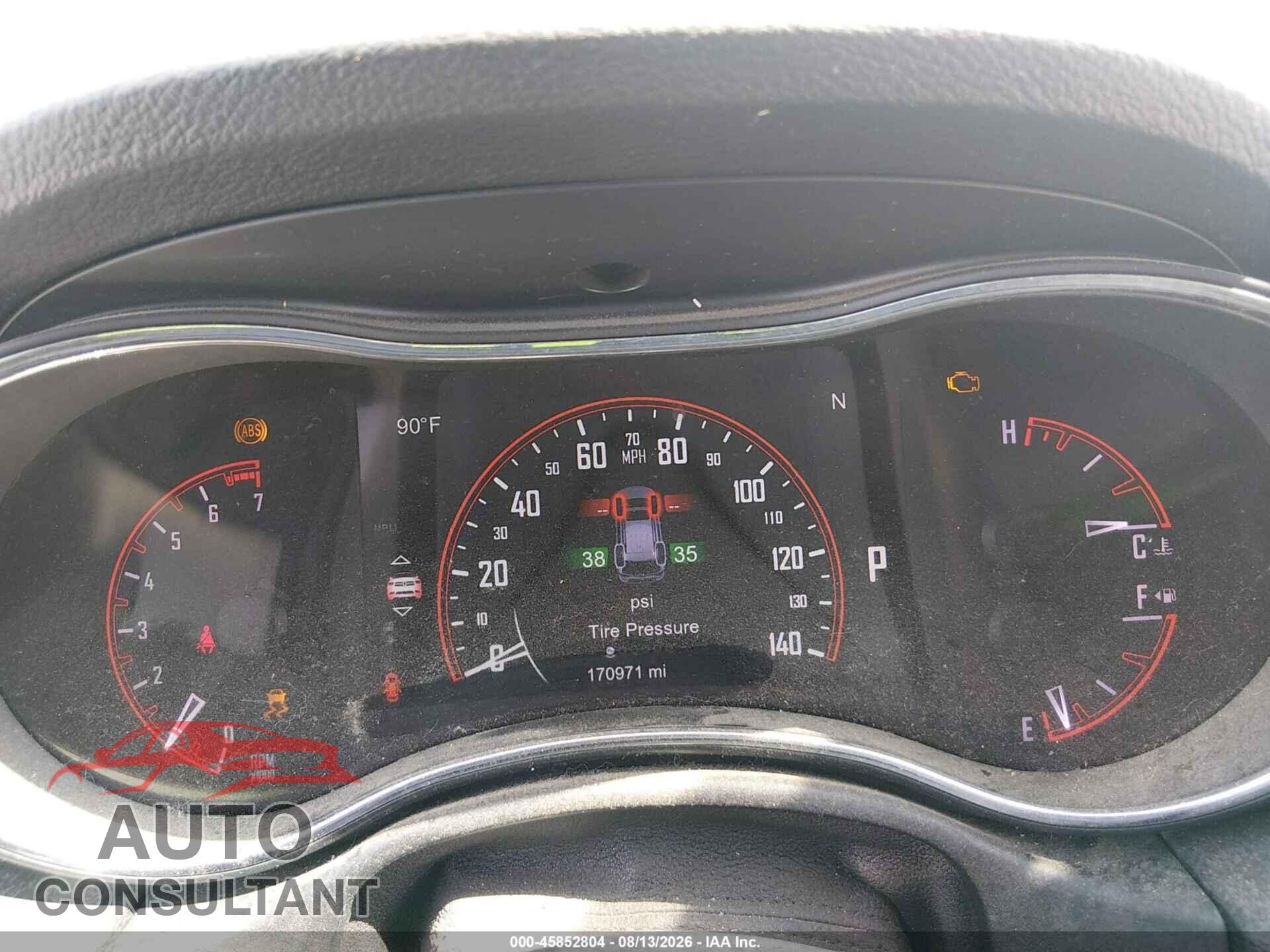 DODGE DURANGO 2014 - 1C4RDJEG6EC531197