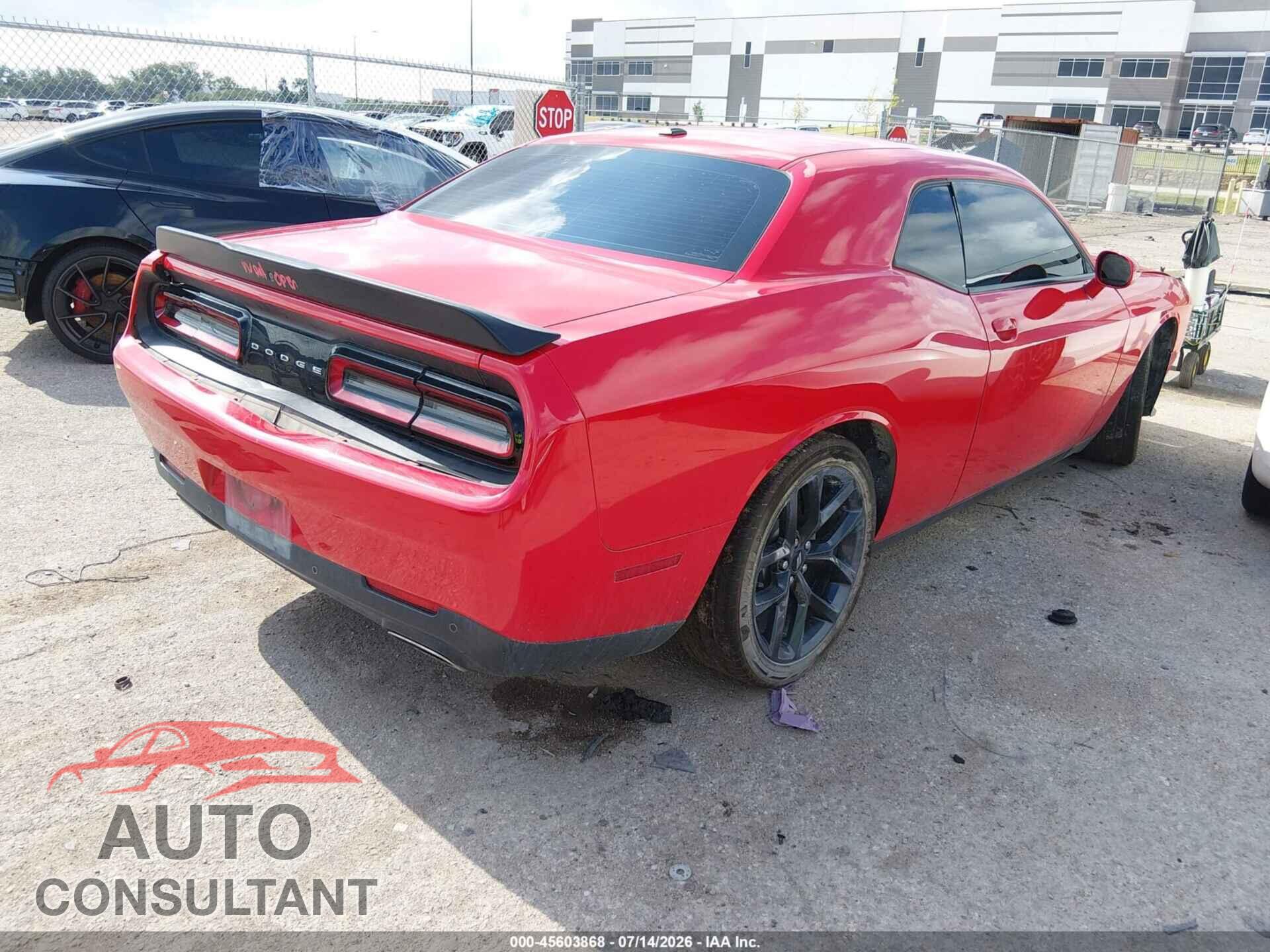 DODGE CHALLENGER 2019 - 2C3CDZJG3KH566805