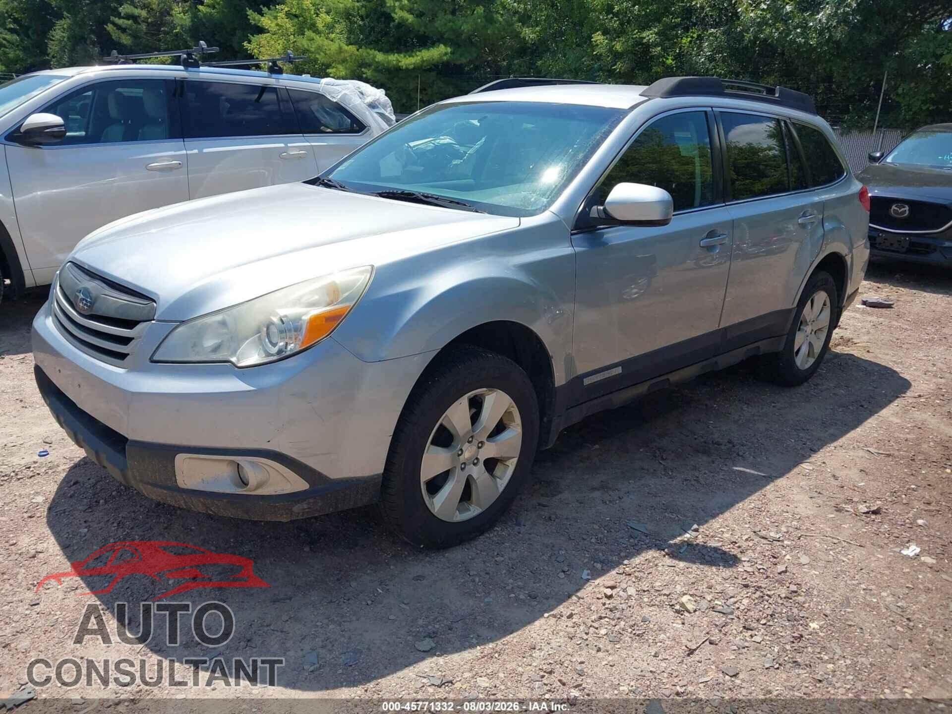 SUBARU OUTBACK 2012 - 4S4BRCCC2C3221698
