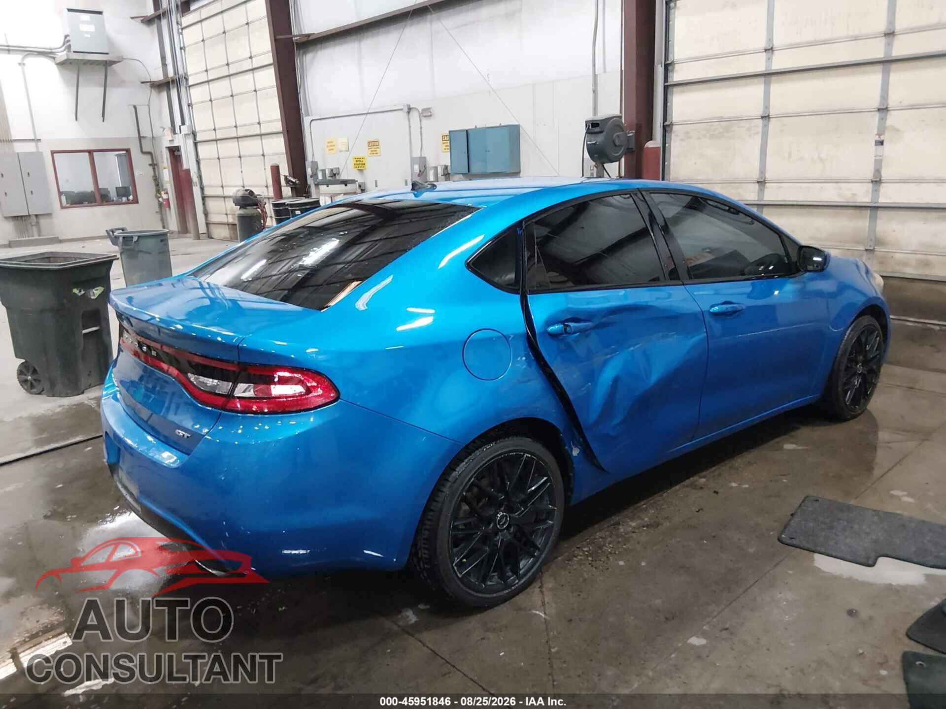 DODGE DART 2015 - 1C3CDFEB6FD368980