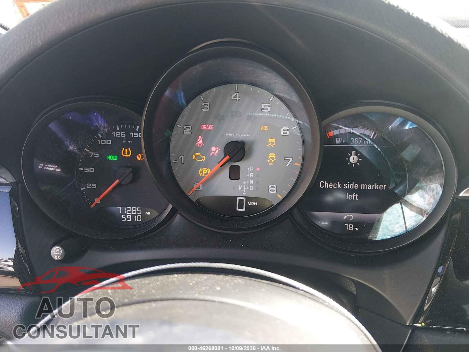 PORSCHE MACAN 2015 - WP1AB2A59FLB69797
