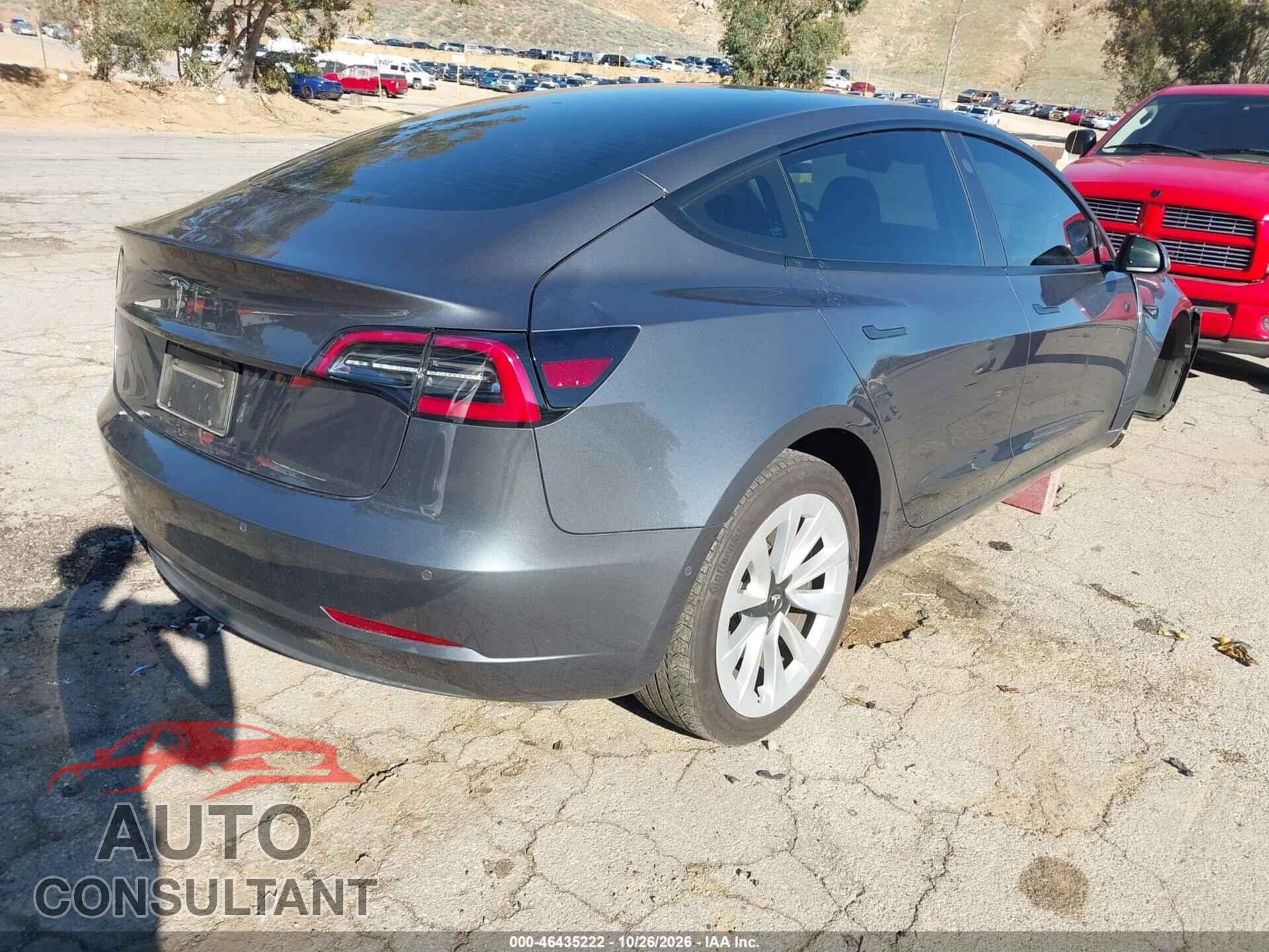 TESLA MODEL 3 2022 - 5YJ3E1EA3NF359020