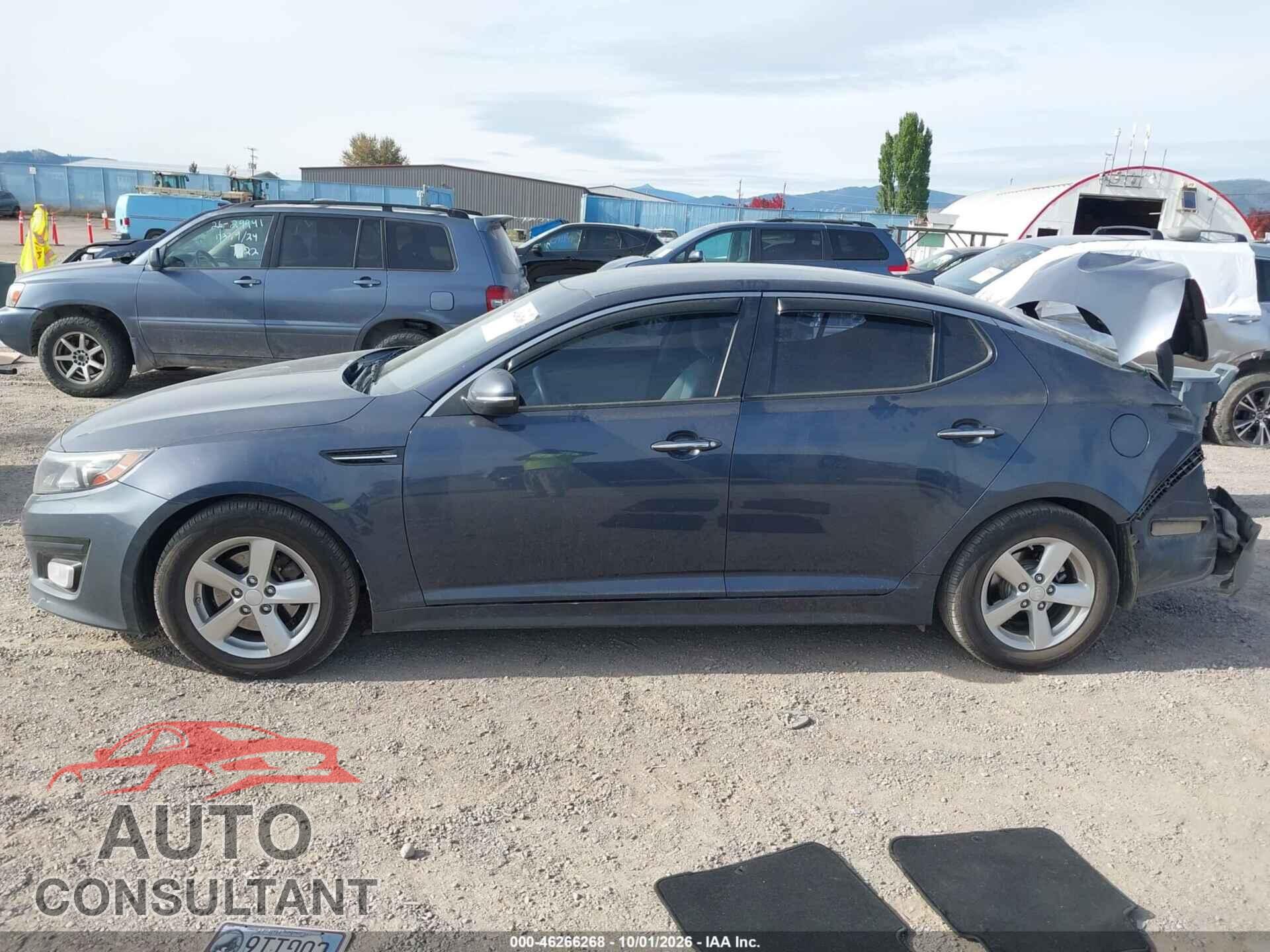 KIA OPTIMA 2015 - KNAGM4A79F5587846