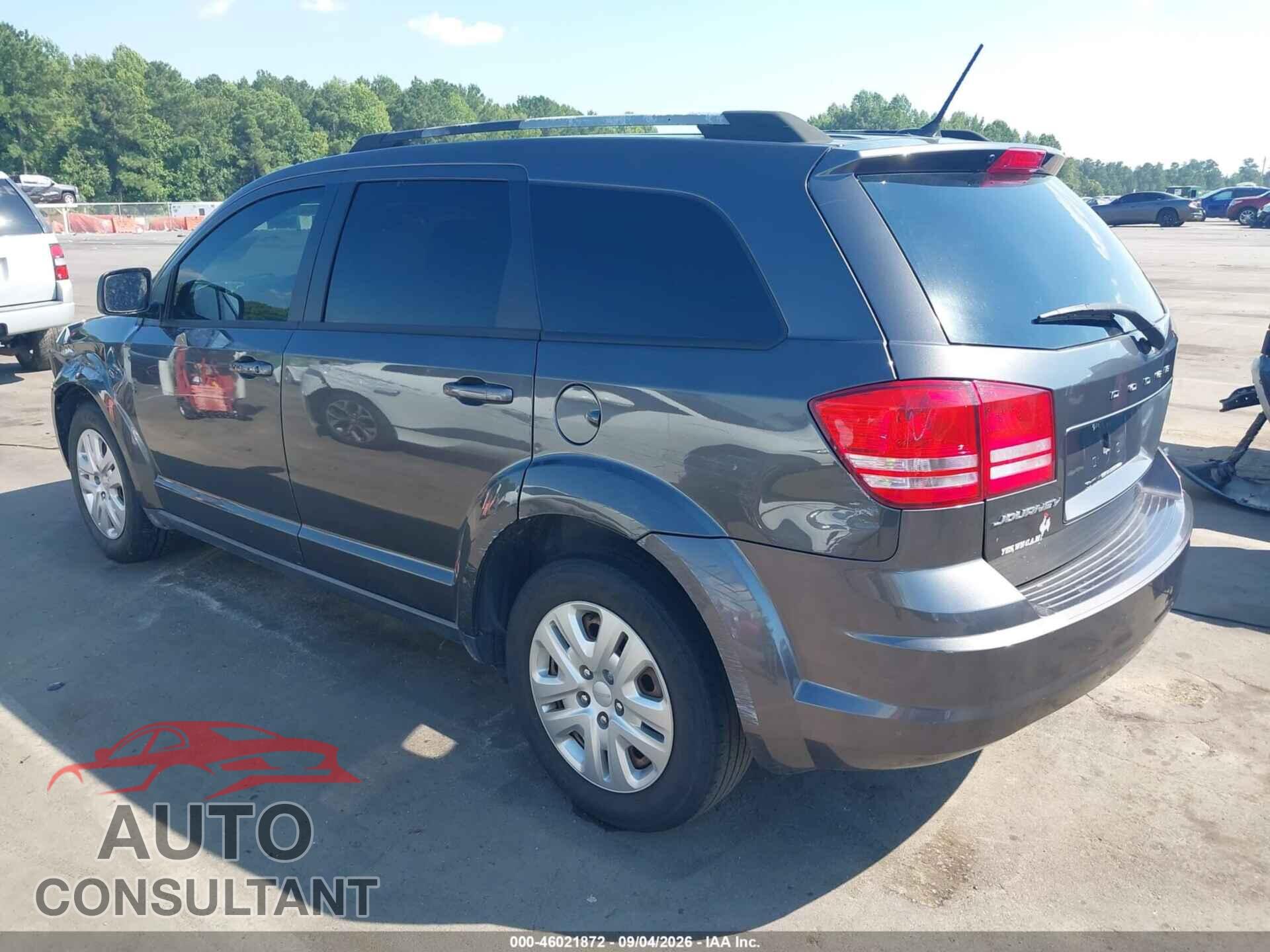 DODGE JOURNEY 2017 - 3C4PDCAB4HT552846