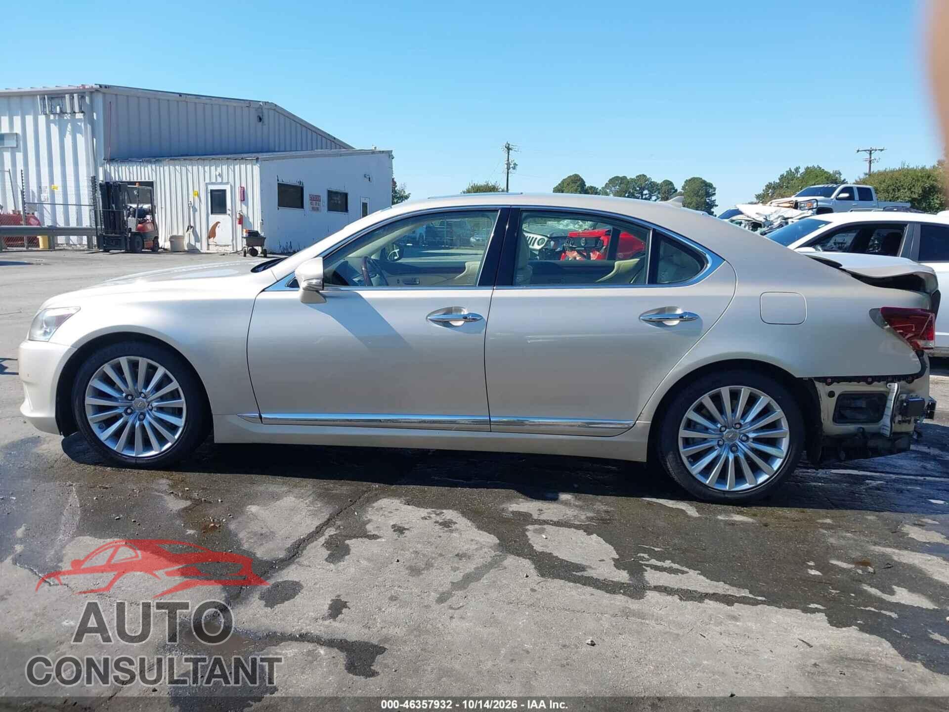 LEXUS LS 460 2013 - JTHCL5EF5D5019455