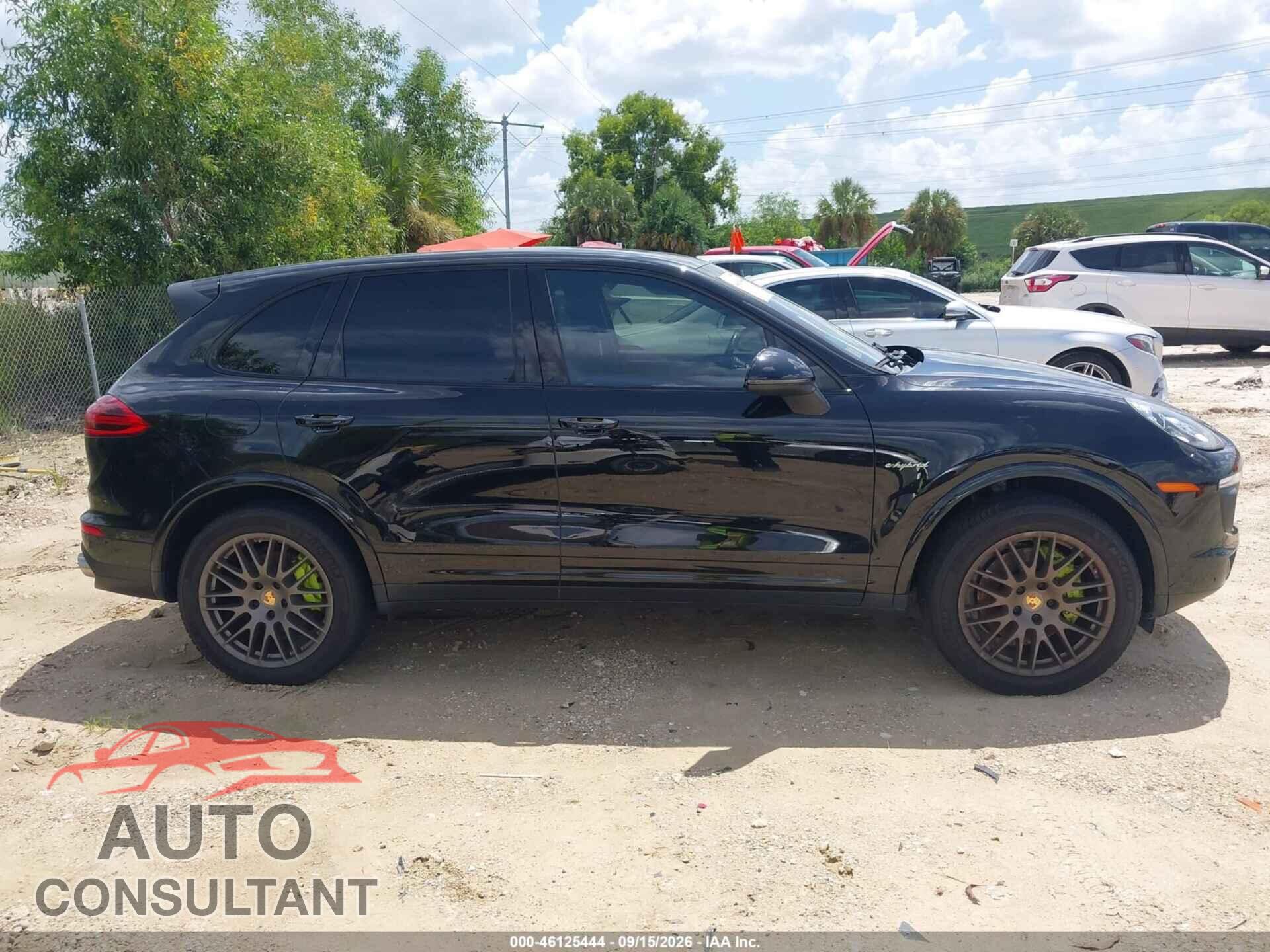 PORSCHE CAYENNE E-HYBRID 2017 - WP1AE2A26HLA74775