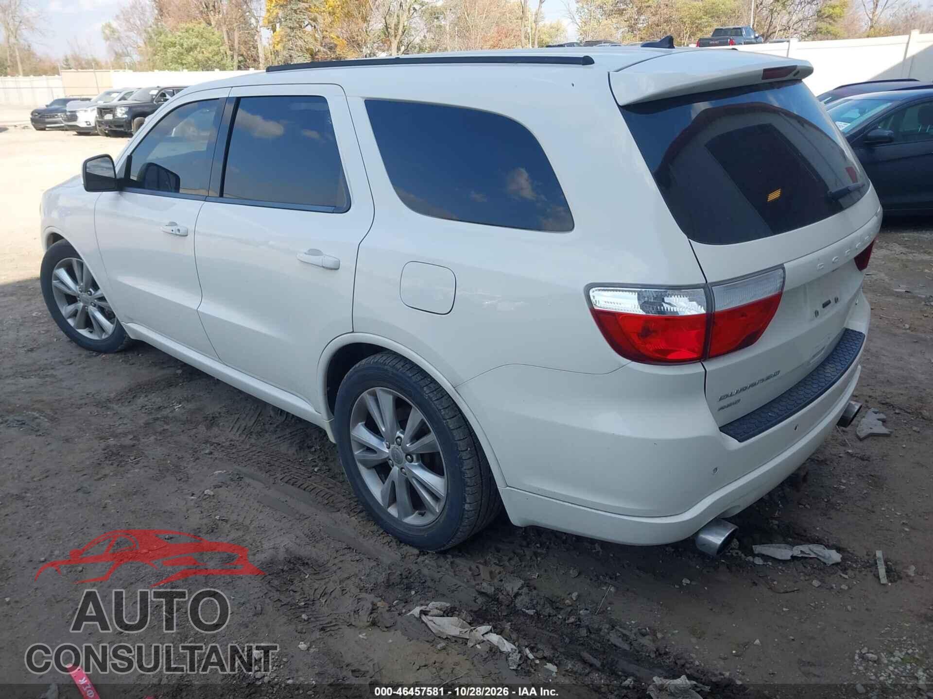 DODGE DURANGO 2012 - 1C4SDJCT3CC147103