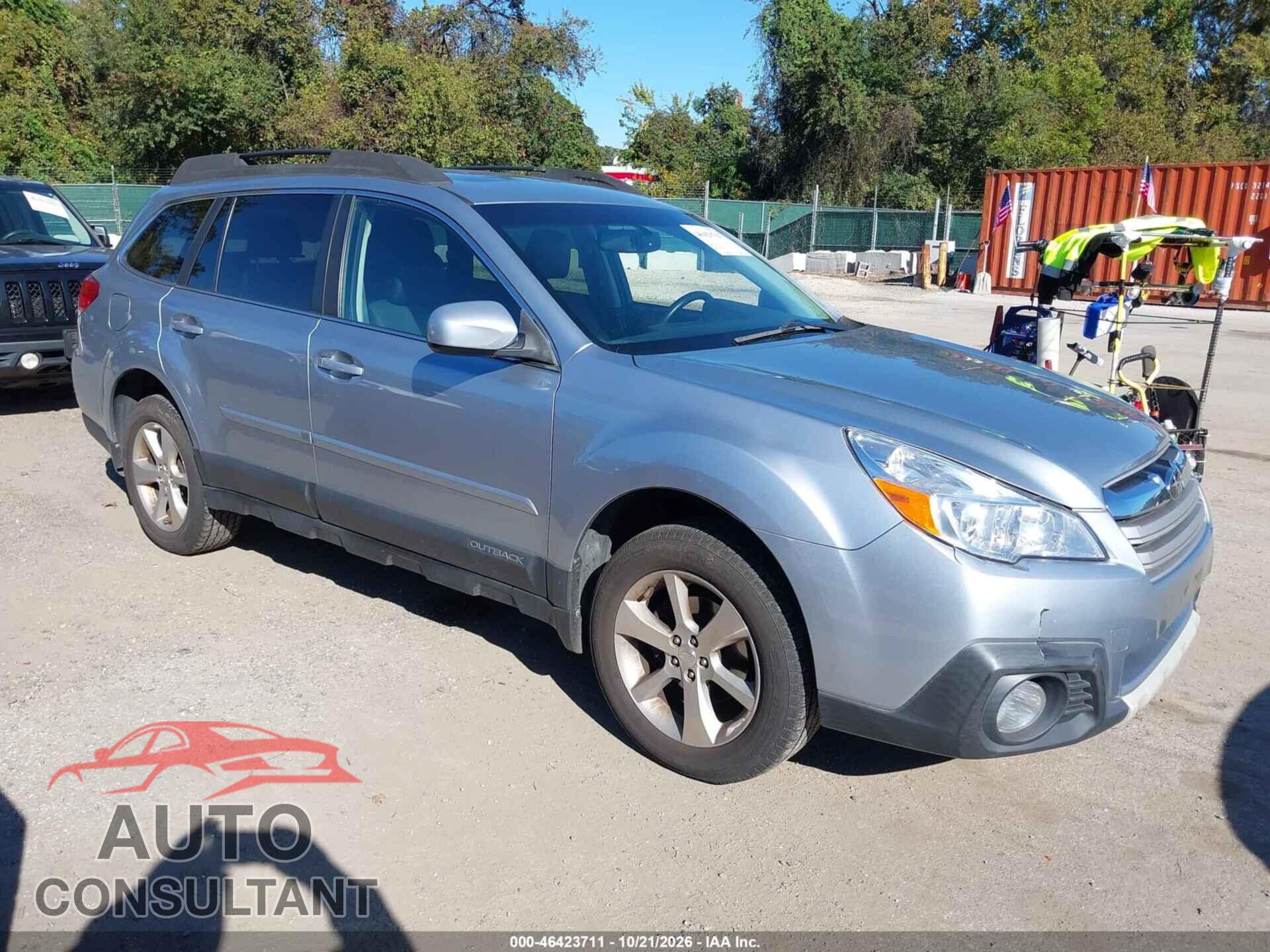 SUBARU OUTBACK 2014 - 4S4BRBLC2E3328585
