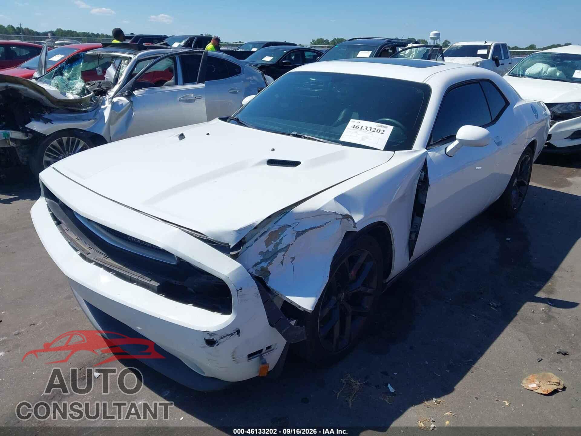 DODGE CHALLENGER 2013 - 2C3CDYAG0DH548811