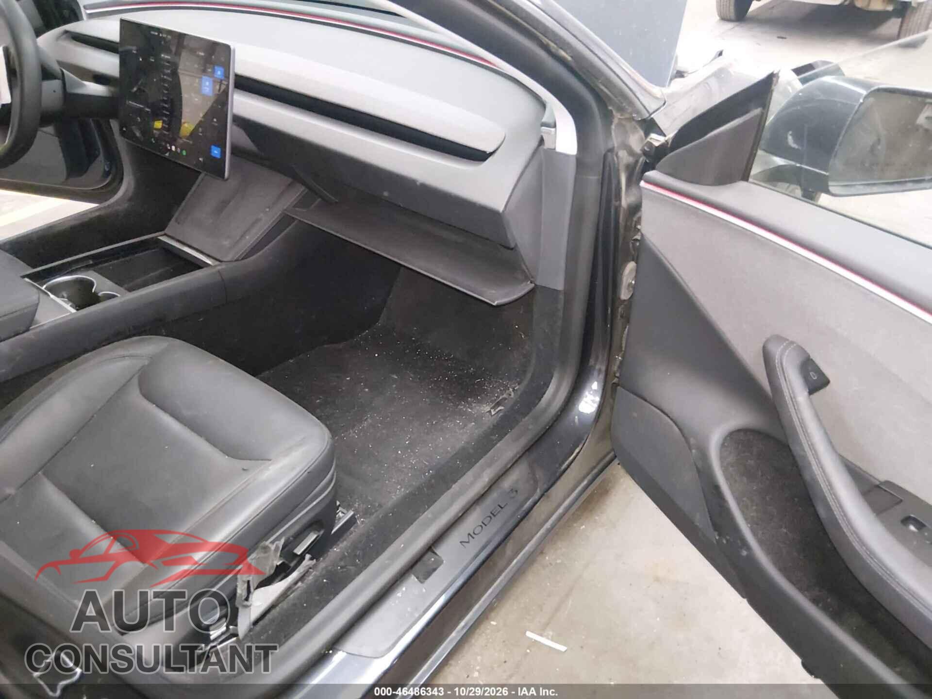 TESLA MODEL 3 2025 - 5YJ3E1EA4SF942238