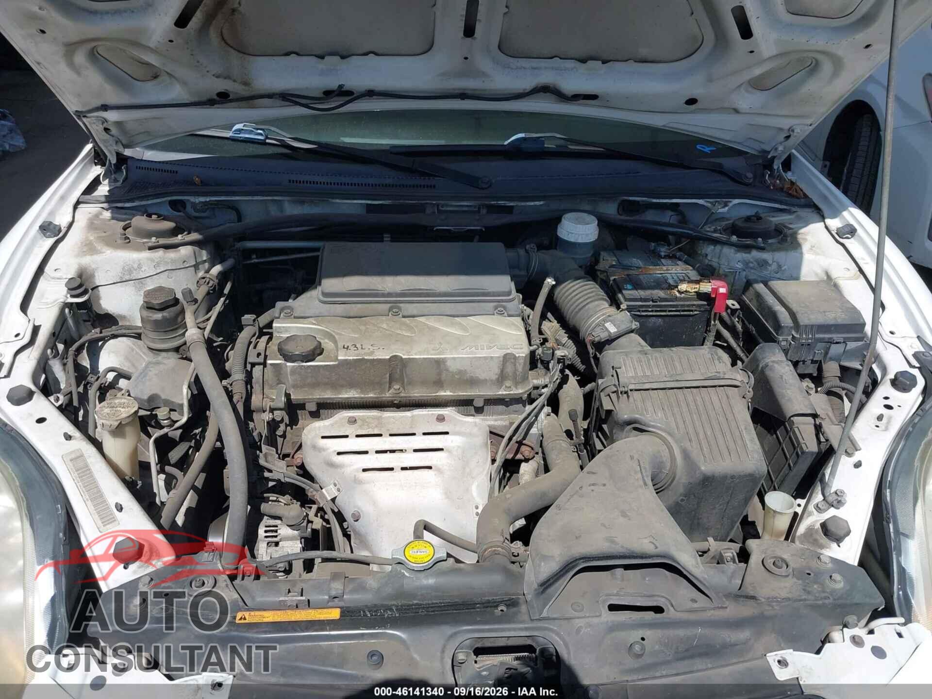 MITSUBISHI ECLIPSE SPYDER 2009 - 4A3AL25F49E010807